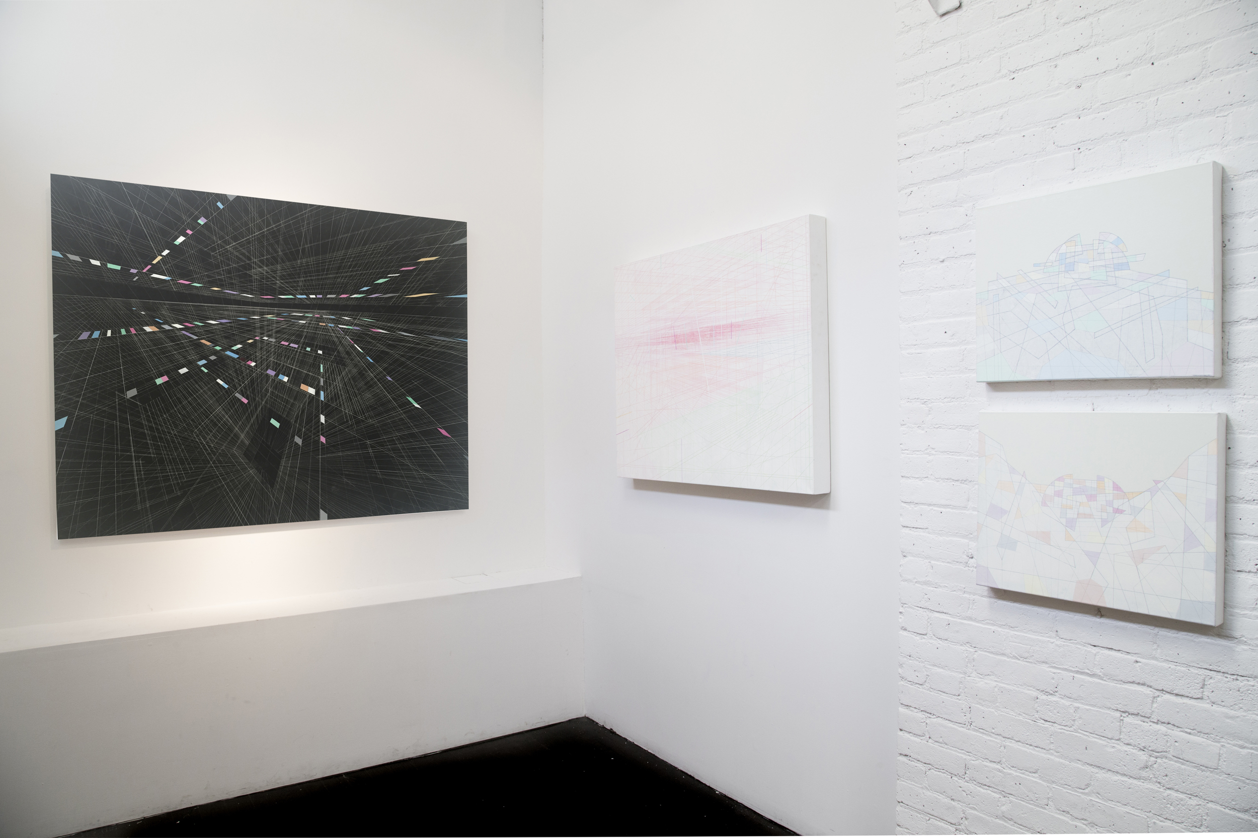 "Steven MacIver: Linear Landscapes" at Dillon Gallery, 2015