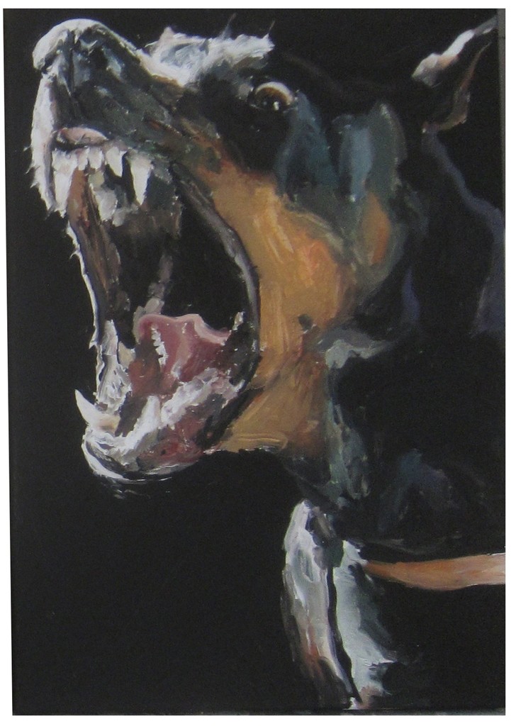 Untitled (Doberman 2), 2014