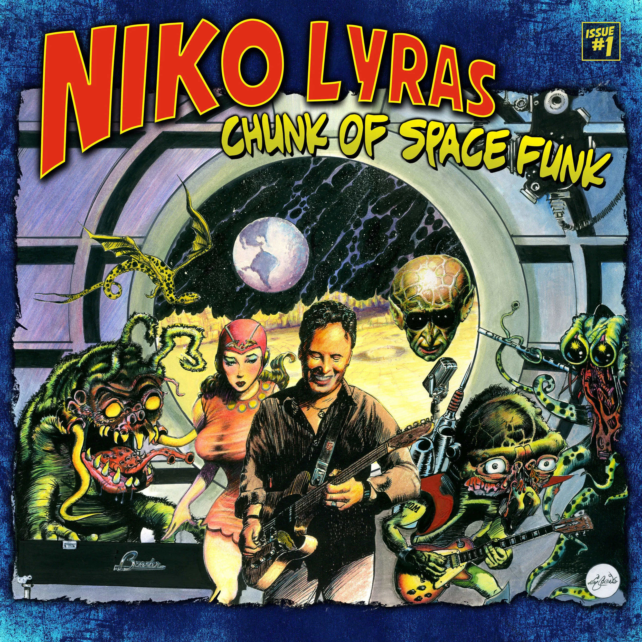 Niko Lyras / Chunk Of Space Funk: Drums - 2016