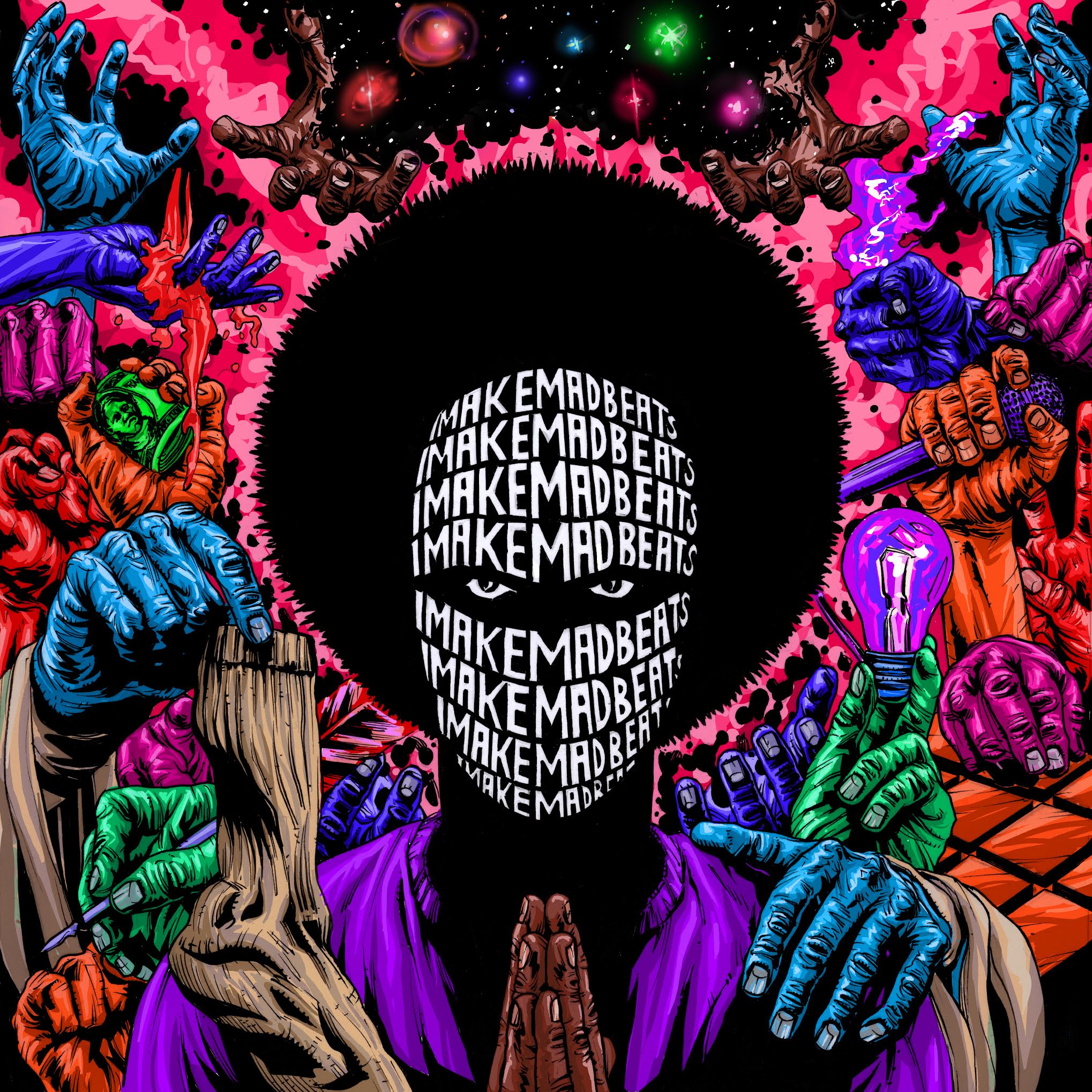 IMAKEMADBEATS / The Better Left Unsaid EP: Drums. Samples - 2017