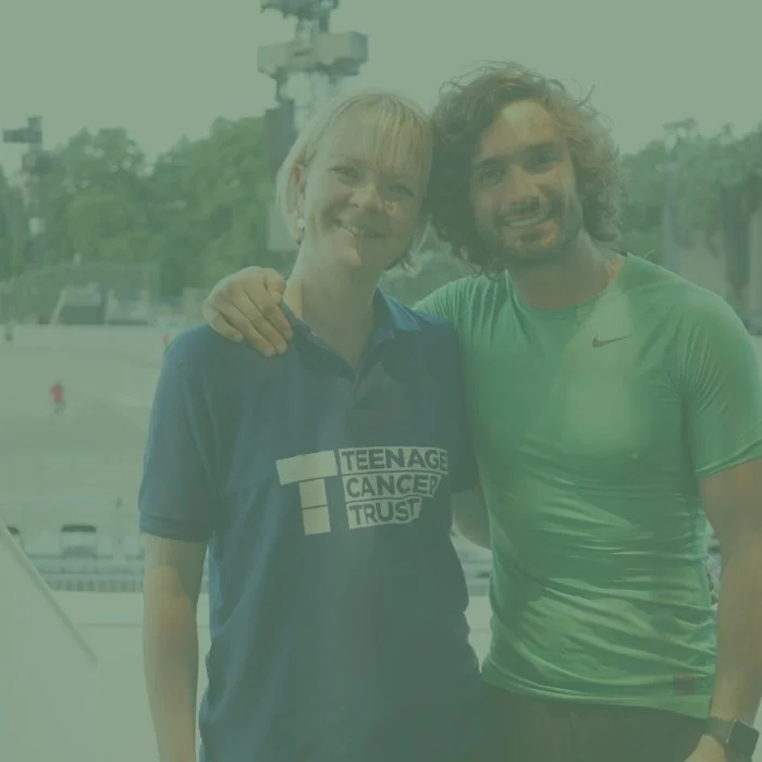 Joe Wicks at the world record attempt for largest HIIT event