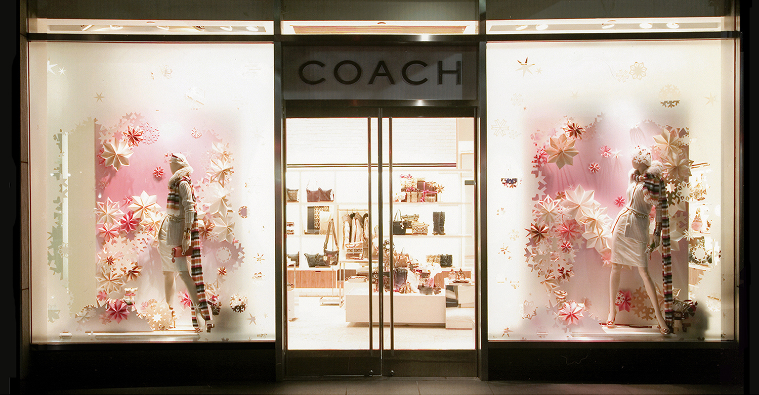 Coach Store Windows
