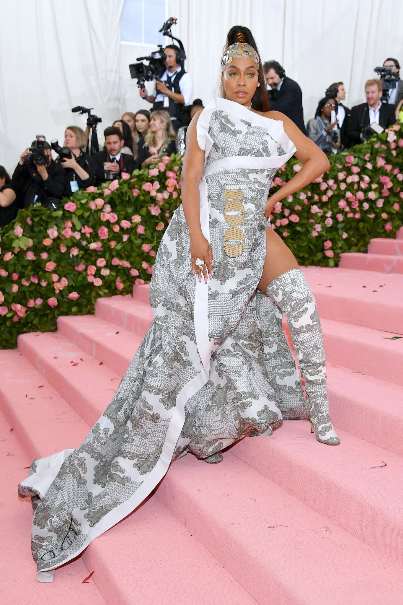  MET gala, Camilla Huey for Pyer Moss. 