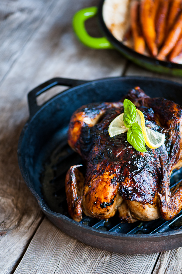 Citrus Basil Roasted Chicken