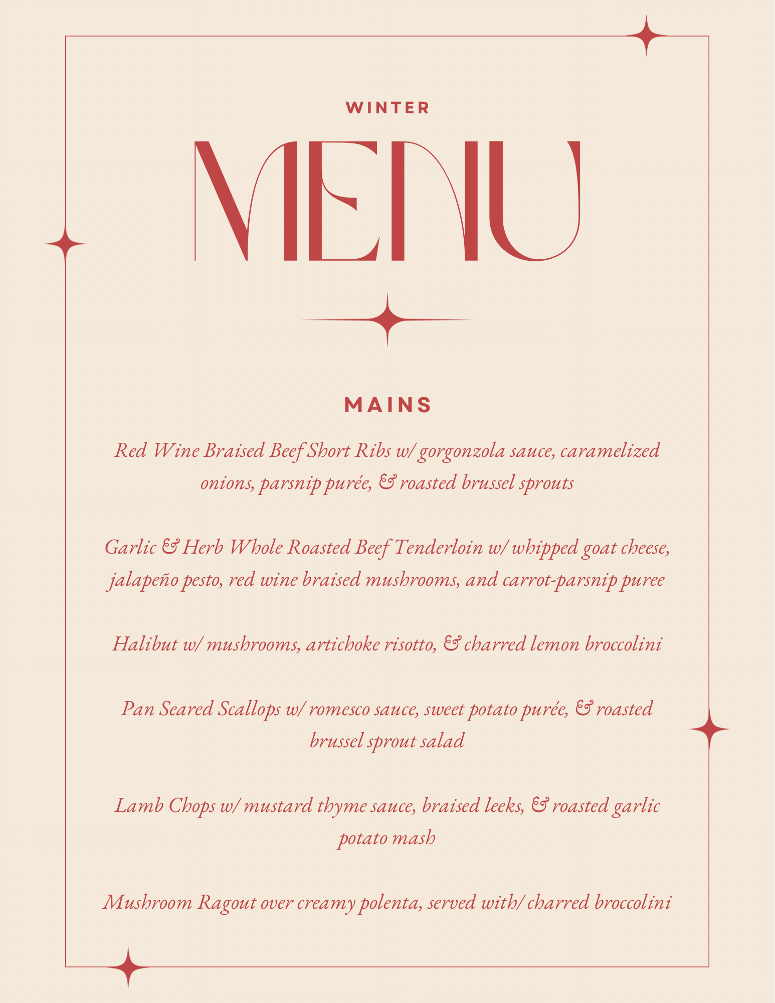 Cream & Red Minimal Christmas Menu - 3.png
