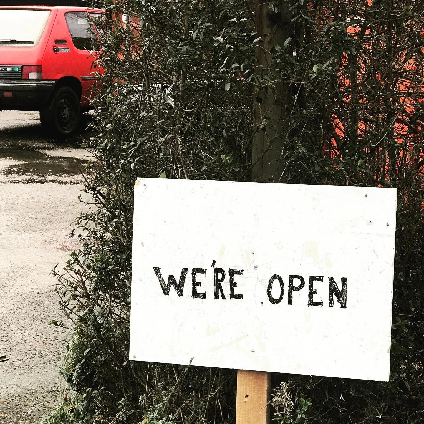 #weareopen #karltroelssandegaard