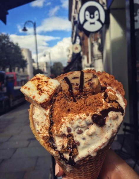 Four Winters Nitrogen Ice Cream Gloucester Road 