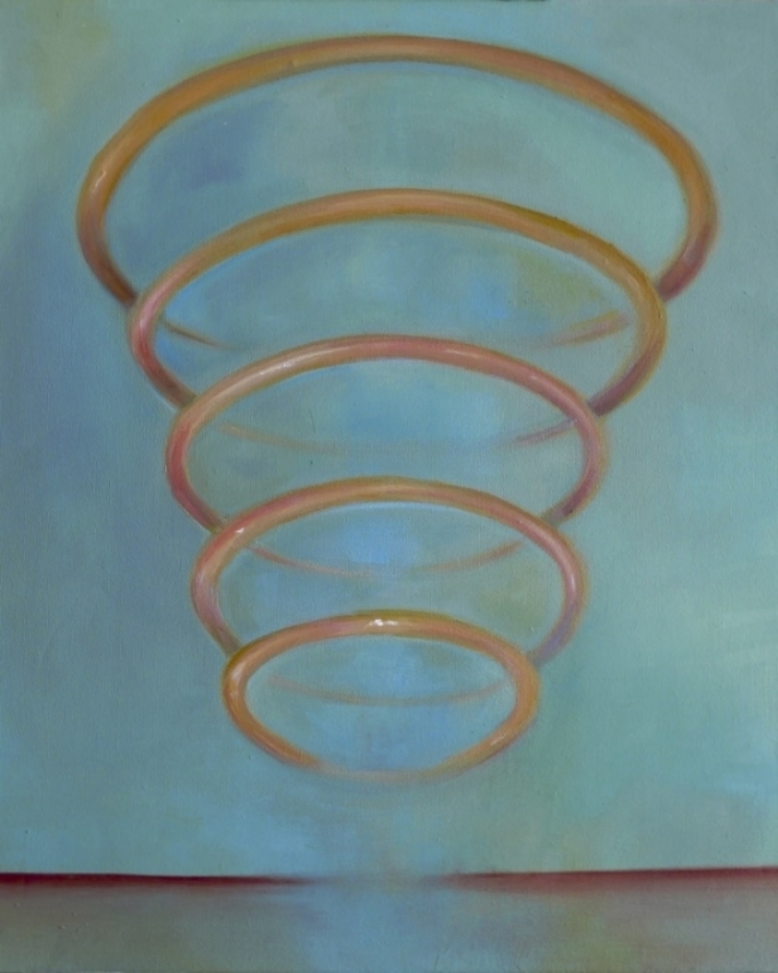  Thin Air/ Oil on Canvas 55 x 45 cm 2015 