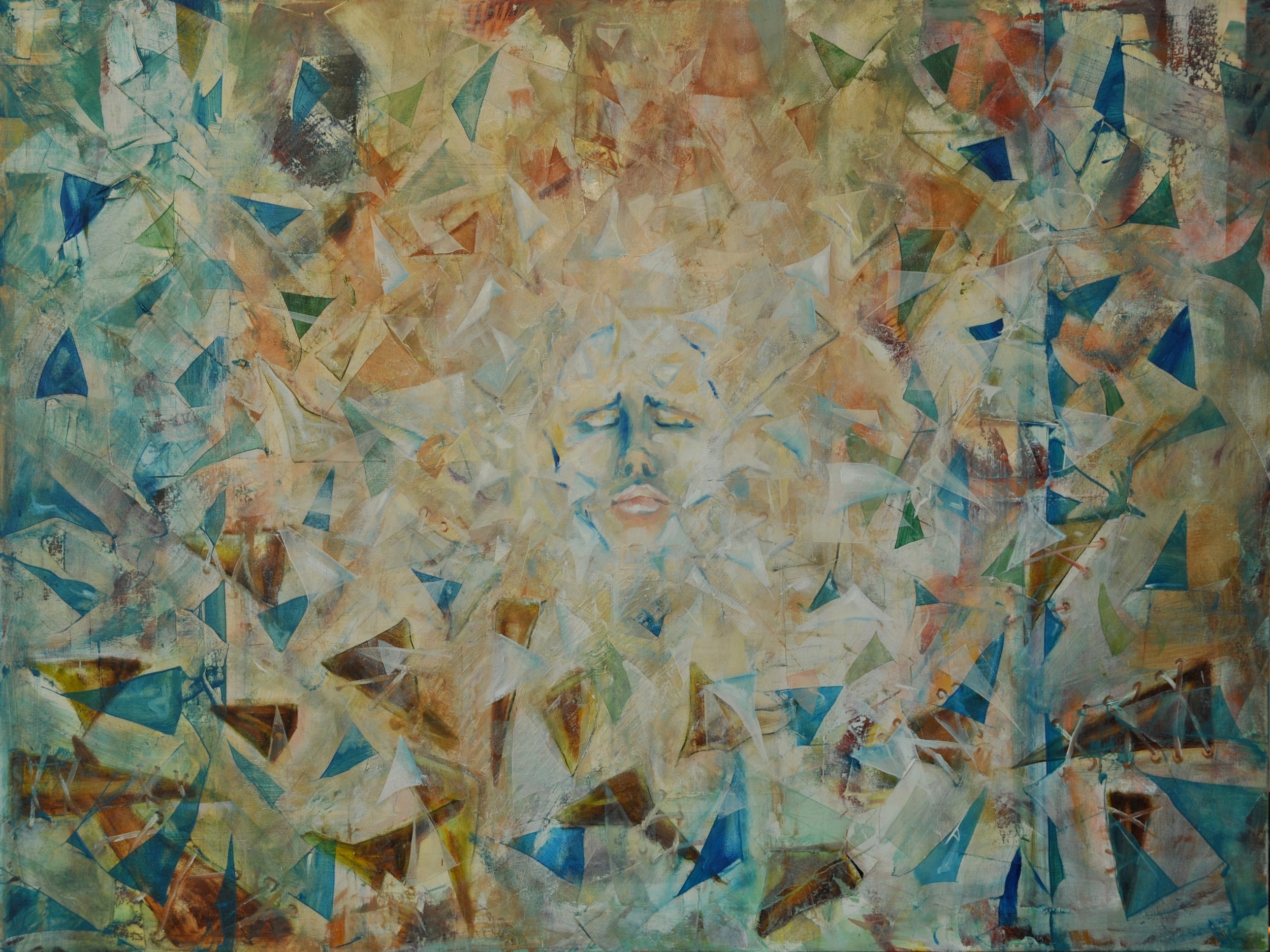  Fragments /Oil on canvas 120 x 80 2011 