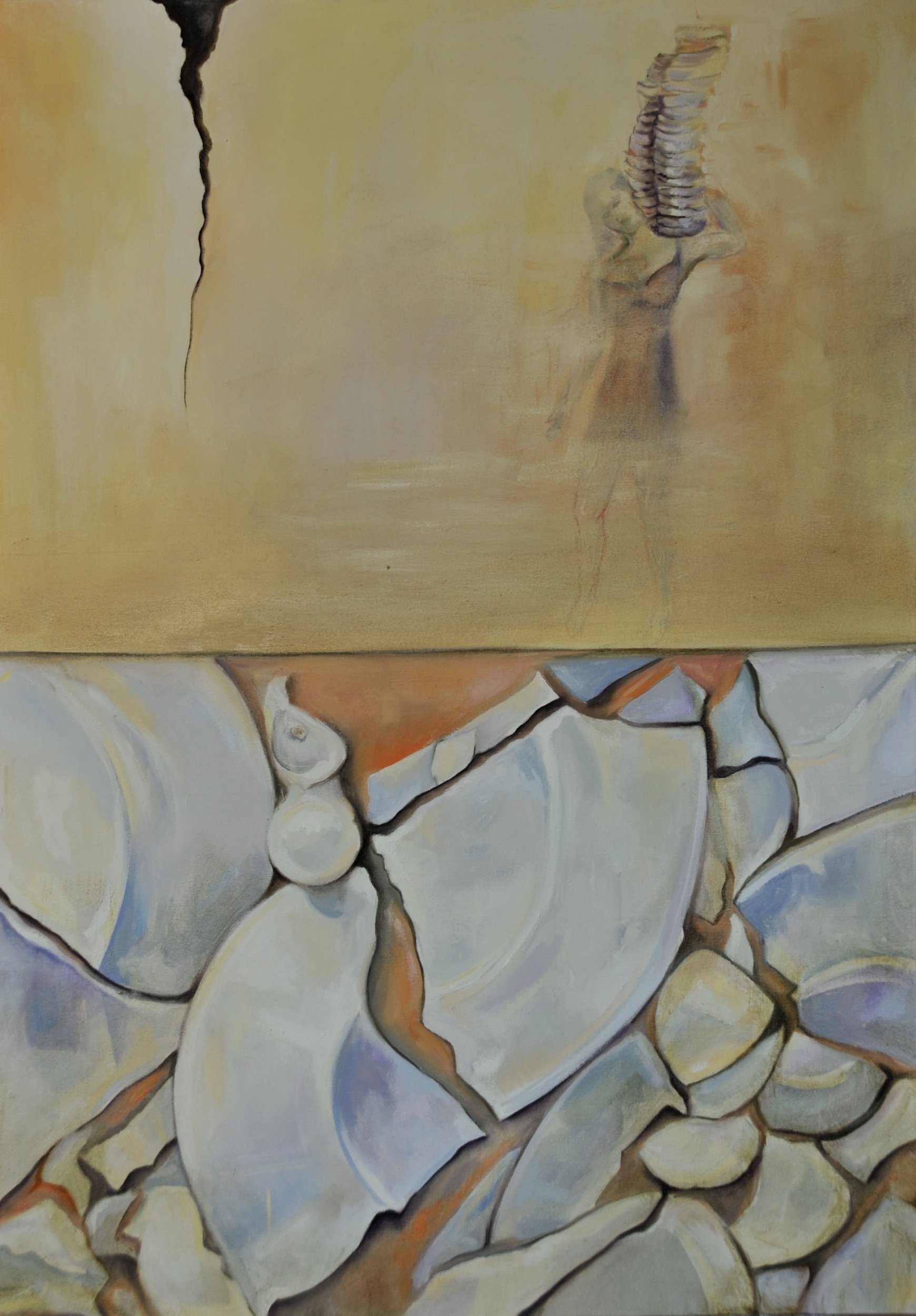  Deponía /Oil on Canvas 100x 70 cm 2012 
