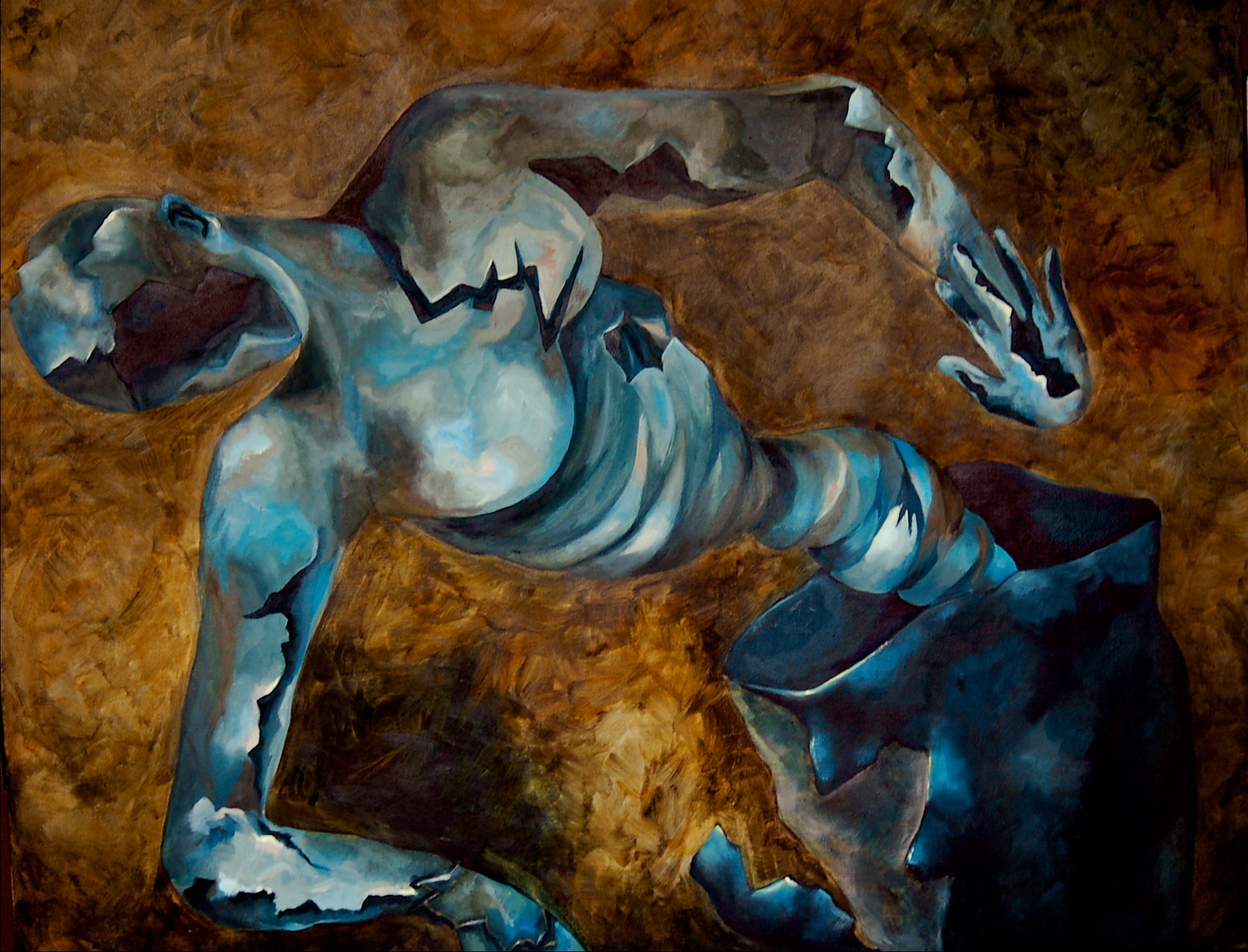 Chaos /Oil on Canvas 120 x 90 cm 2005