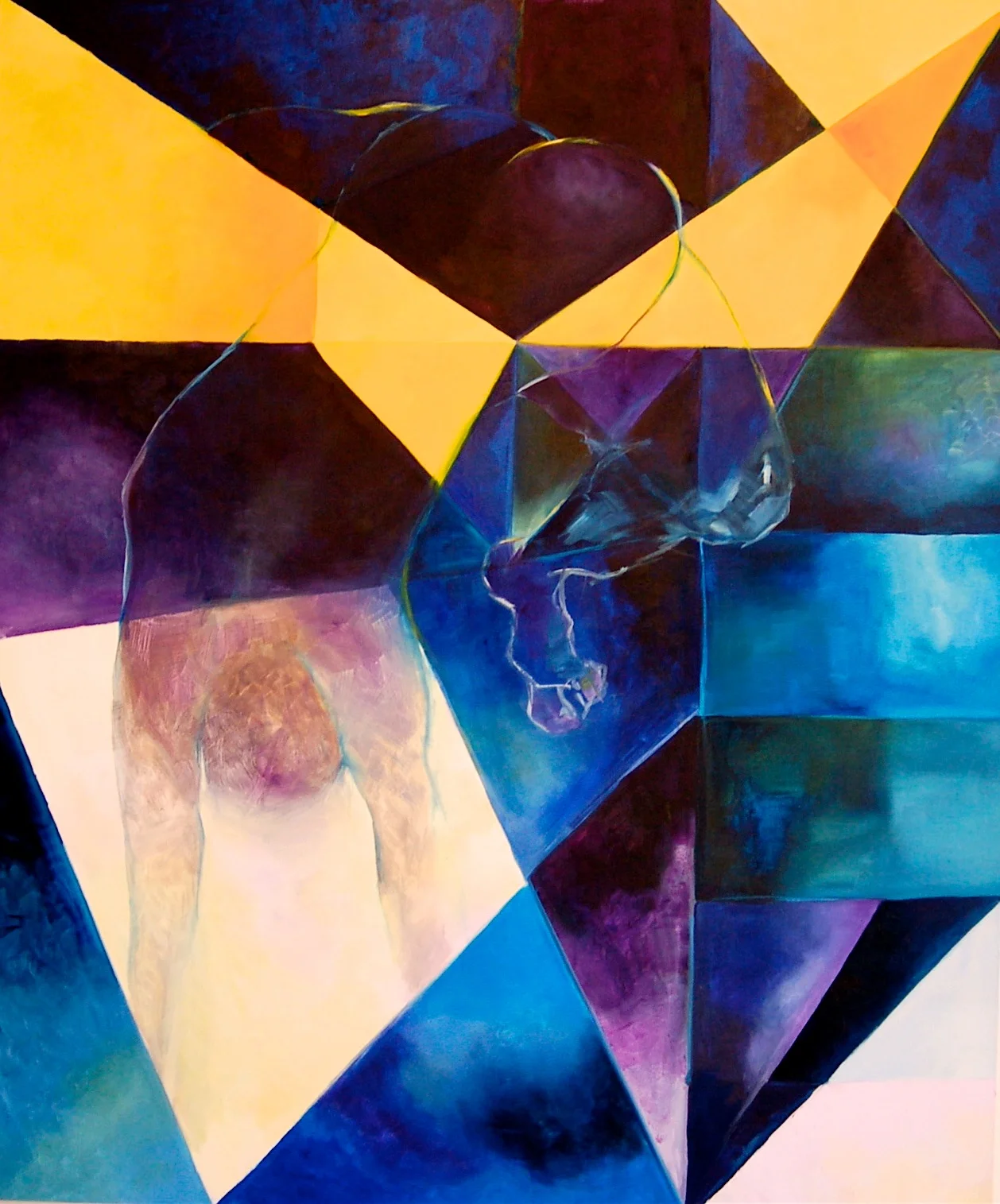 Submundo /Oil on canvas 120 x 90 cm 2005