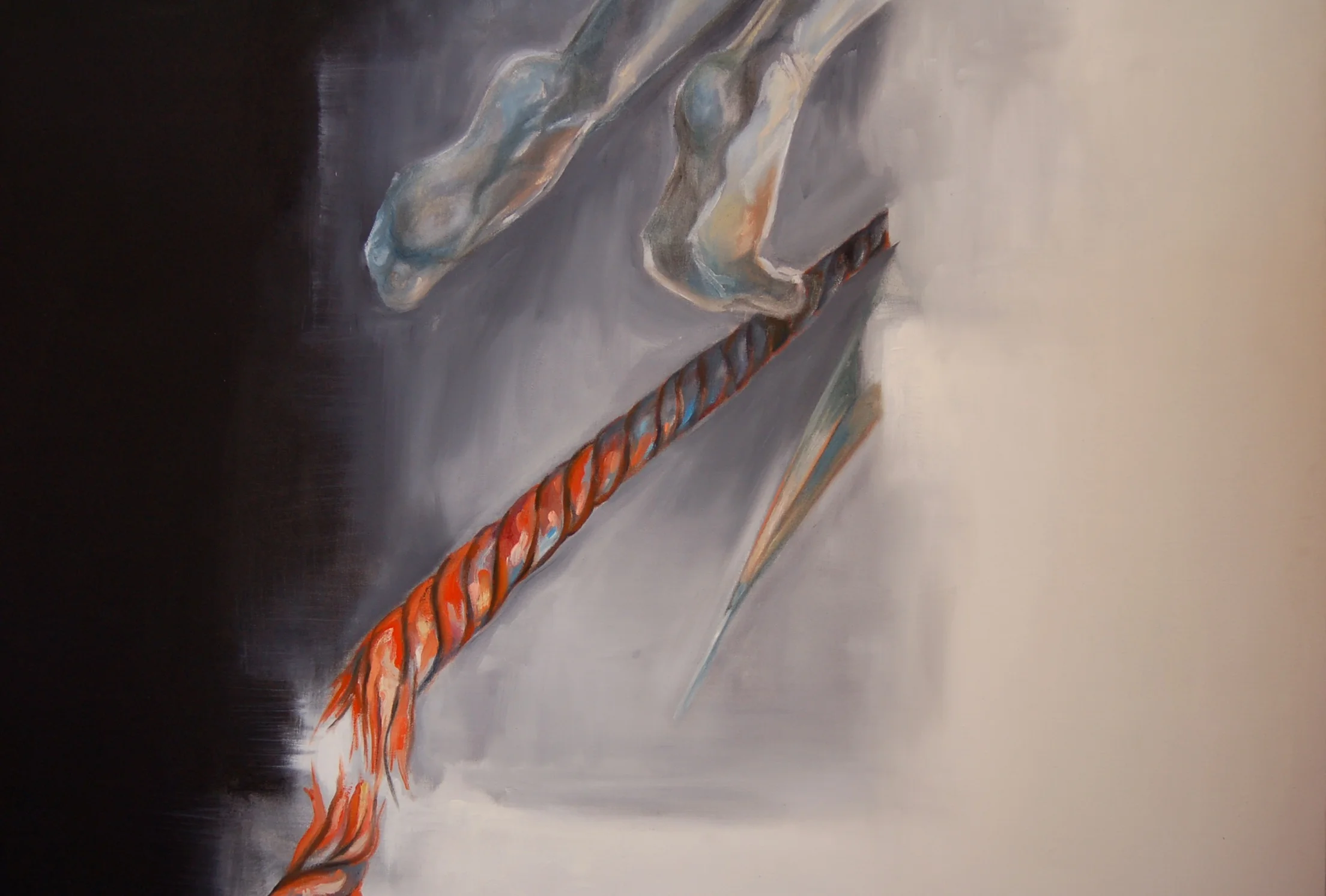 Where? /Oil on canvas 120 x 100 cm 2006