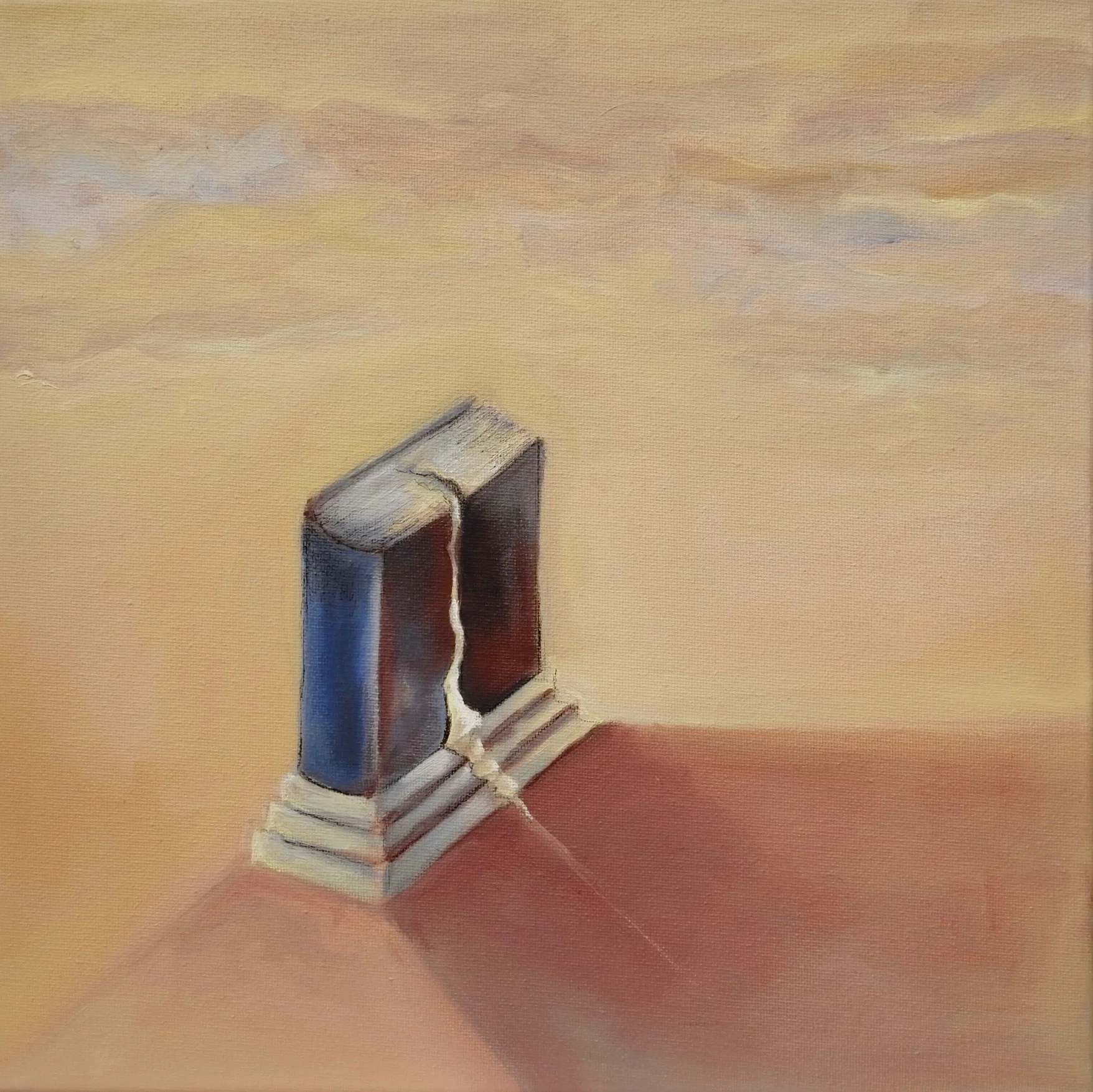 Taken / Oil on canvas 30x30cm 2018