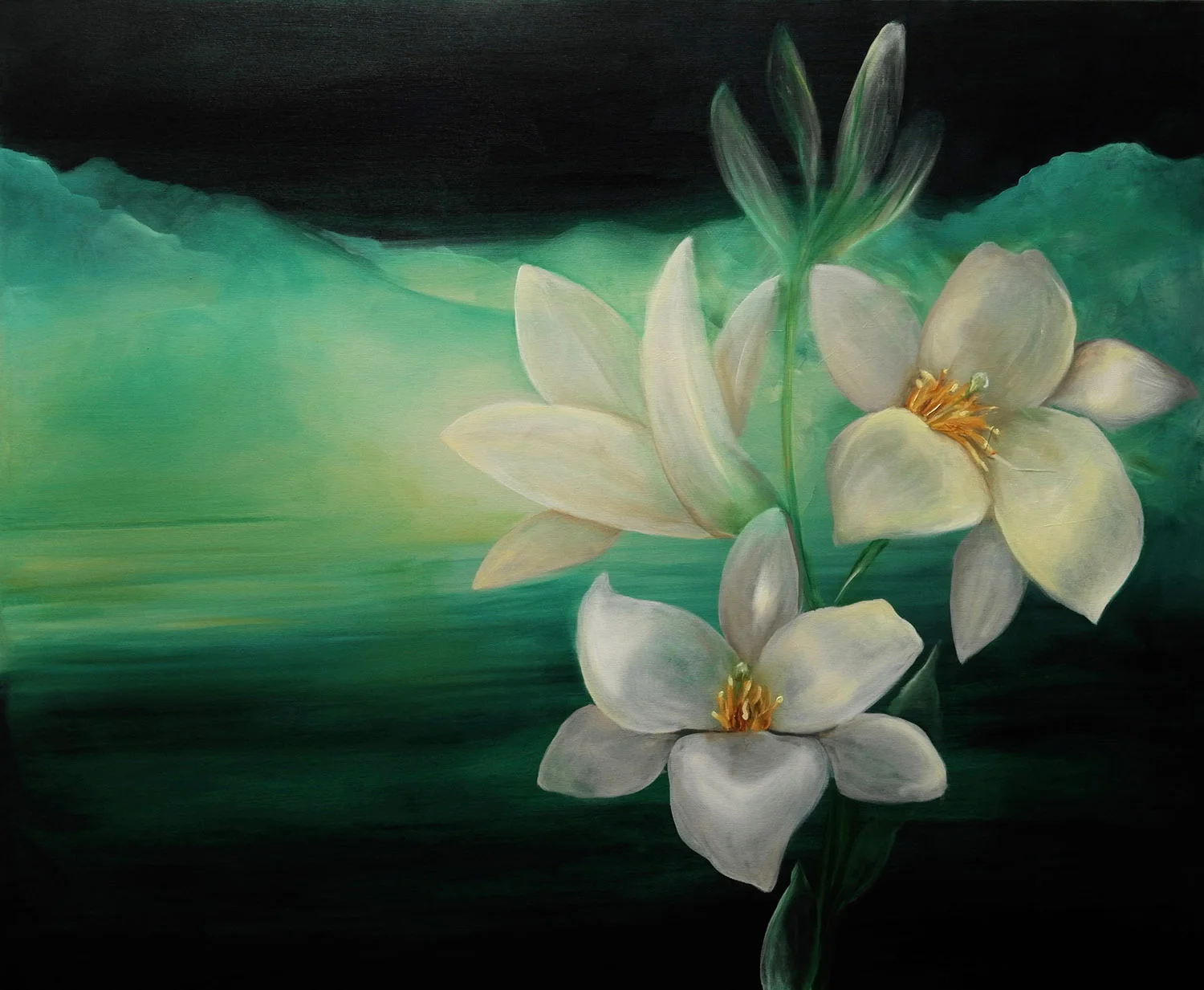 Side Light /Oil on canvas 120x100 cm/ 2019