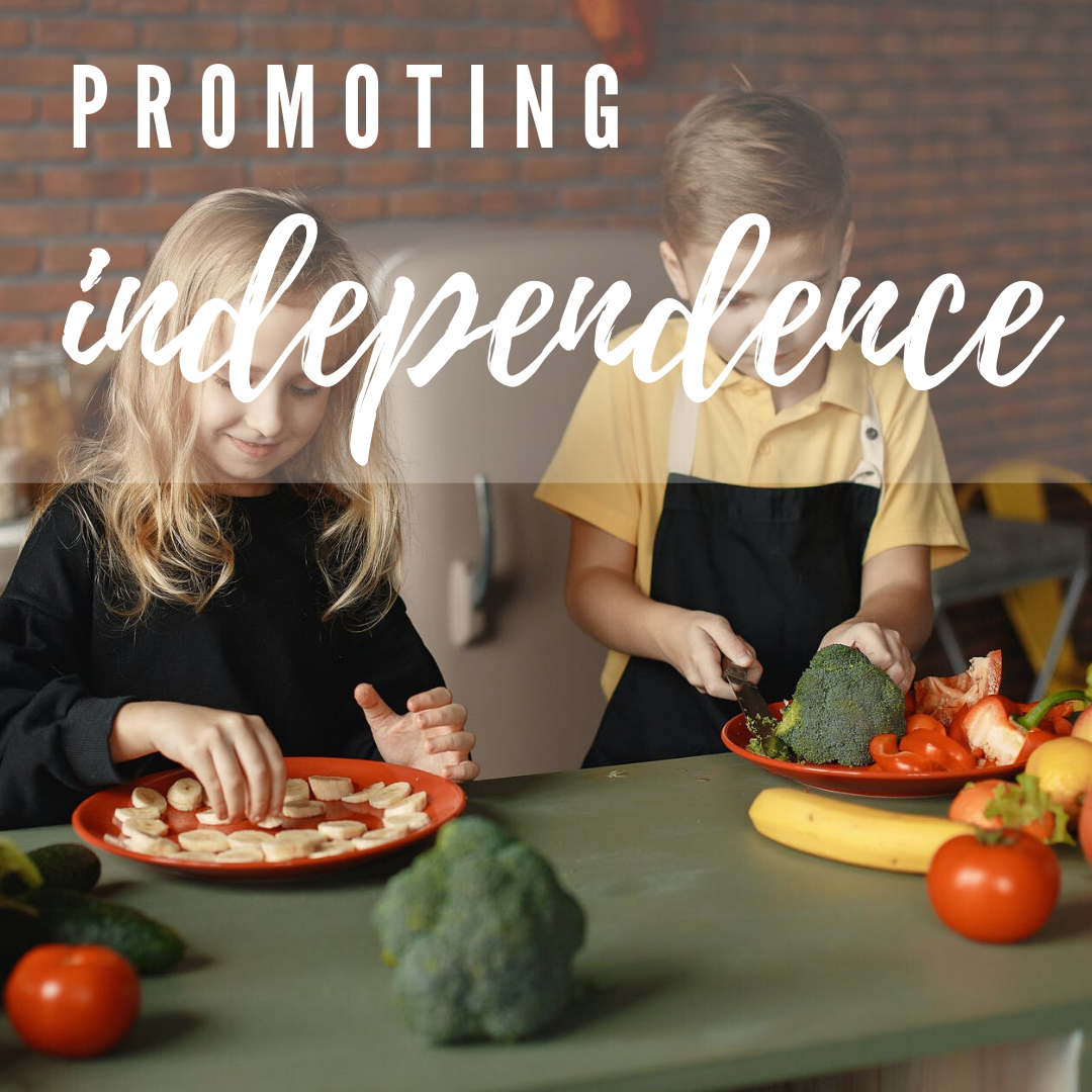 How to teach your child to be more independent during mealtimes