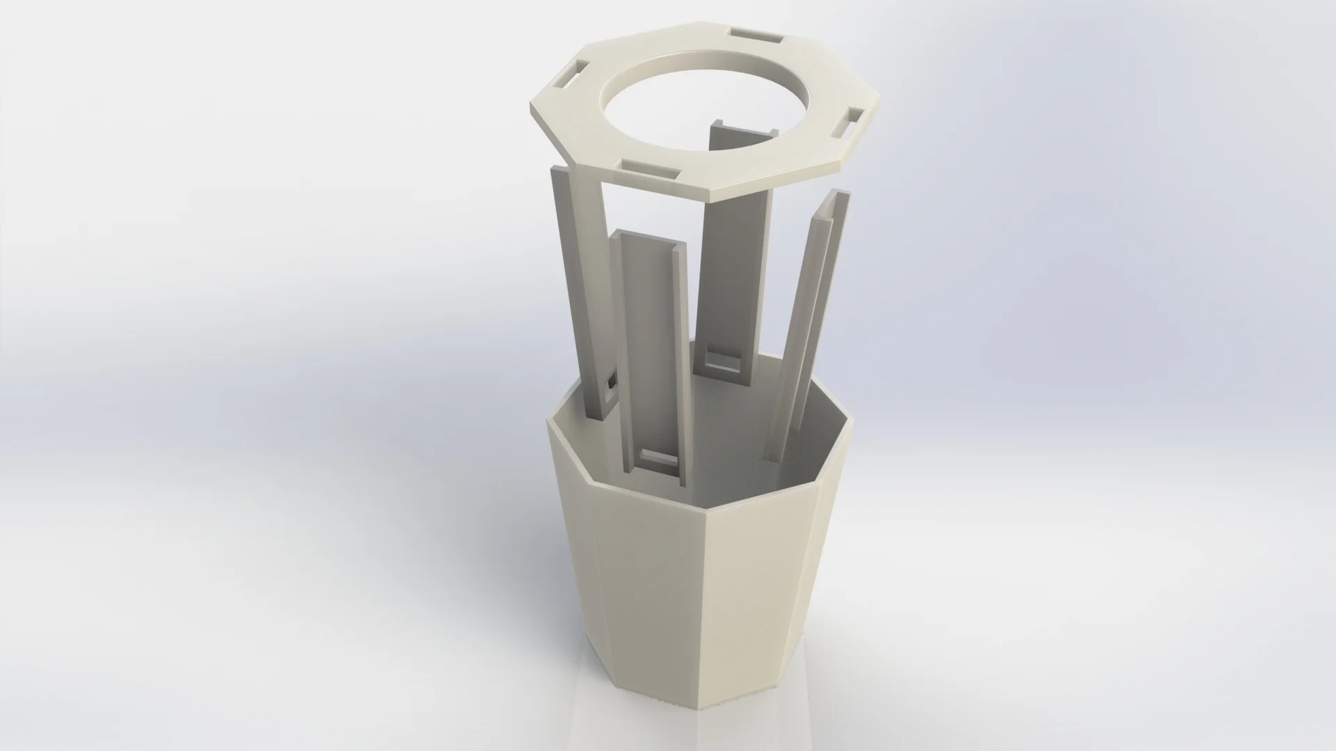  3D printed shell parts 