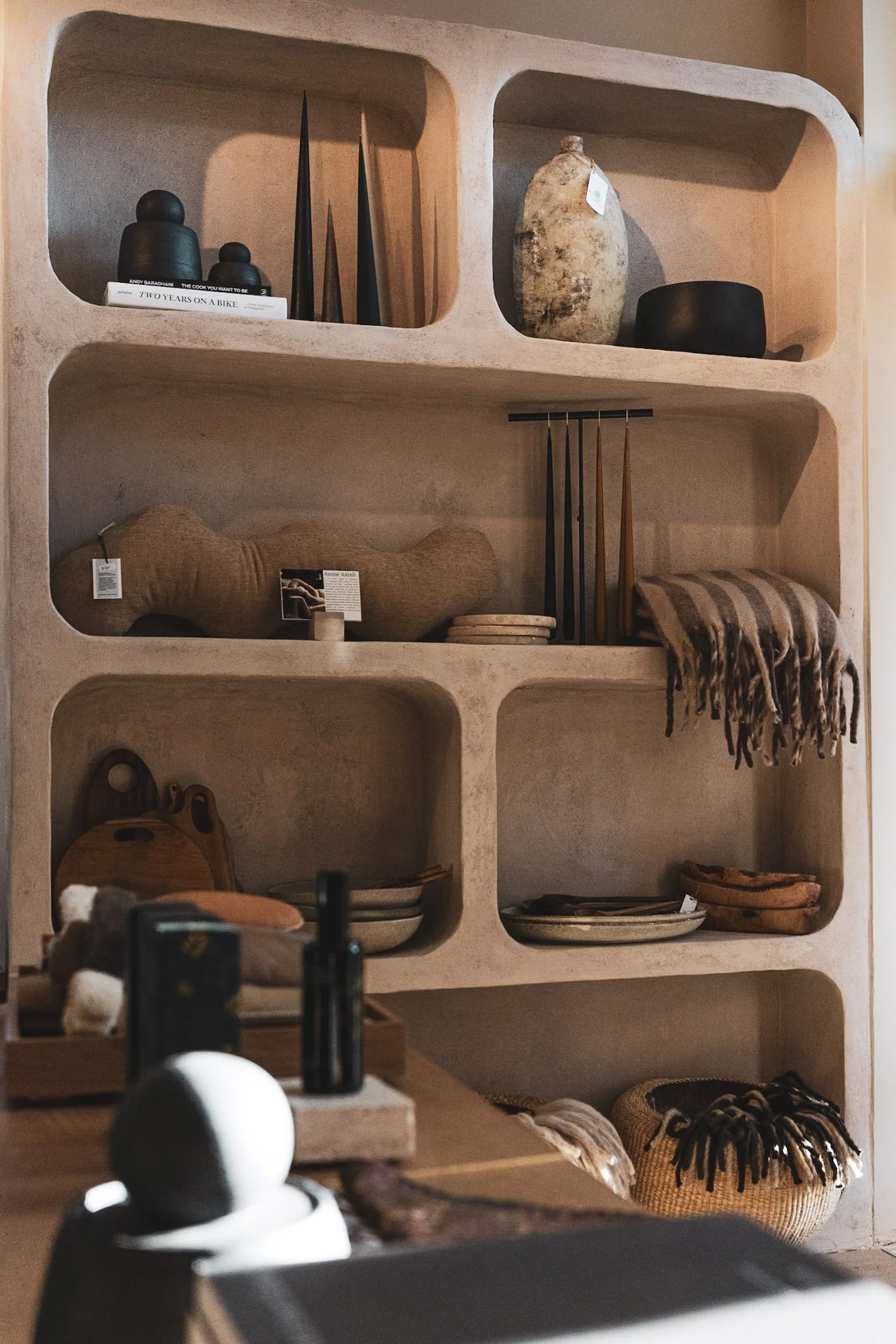  - Construction and installation of organic built in nook.  