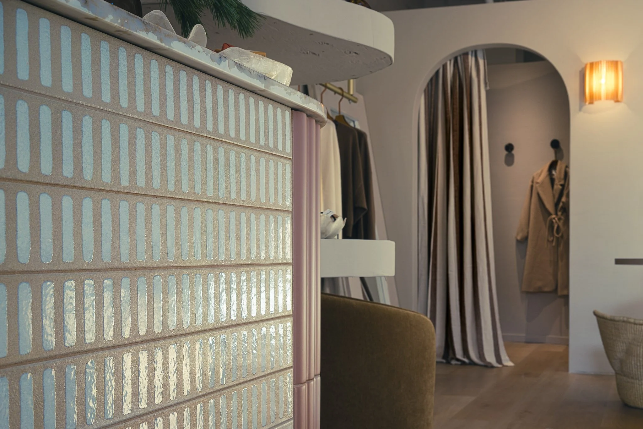  - Design, manufacture and install of custom organic lights  