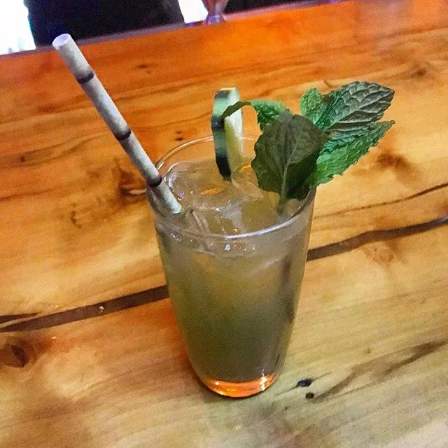 Rainy night necessities 😚🍸✨ &bull; (&ldquo;You Haven&rsquo;t Met Your Matcha&rdquo; - Ketel One Botanical Cucumber &amp; Mint, matcha tea lemonade, &amp; cherry bitters) ⠀⠀⠀⠀⠀⠀⠀⠀⠀⠀⠀⠀⠀⠀⠀⠀⠀⠀⠀⠀⠀⠀⠀⠀⠀⠀⠀⠀⠀⠀⠀⠀⠀⠀⠀⠀⠀⠀⠀⠀⠀⠀⠀⠀⠀⠀⠀⠀⠀⠀⠀⠀⠀⠀⠀⠀⠀⠀⠀⠀⠀⠀⠀⠀⠀⠀⠀⠀⠀⠀⠀⠀⠀⠀⠀⠀⠀⠀