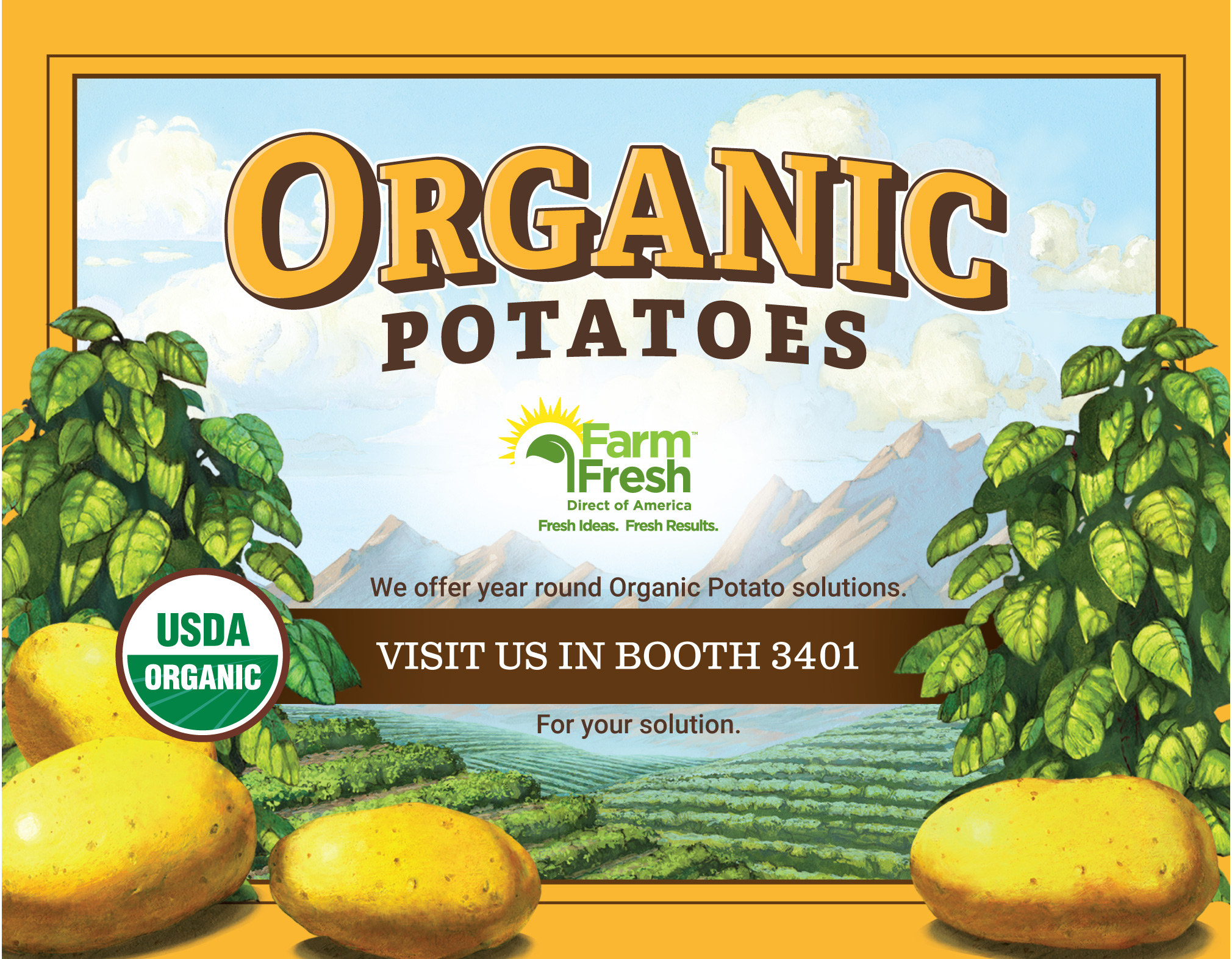 Tradeshow Booth Print Ad
