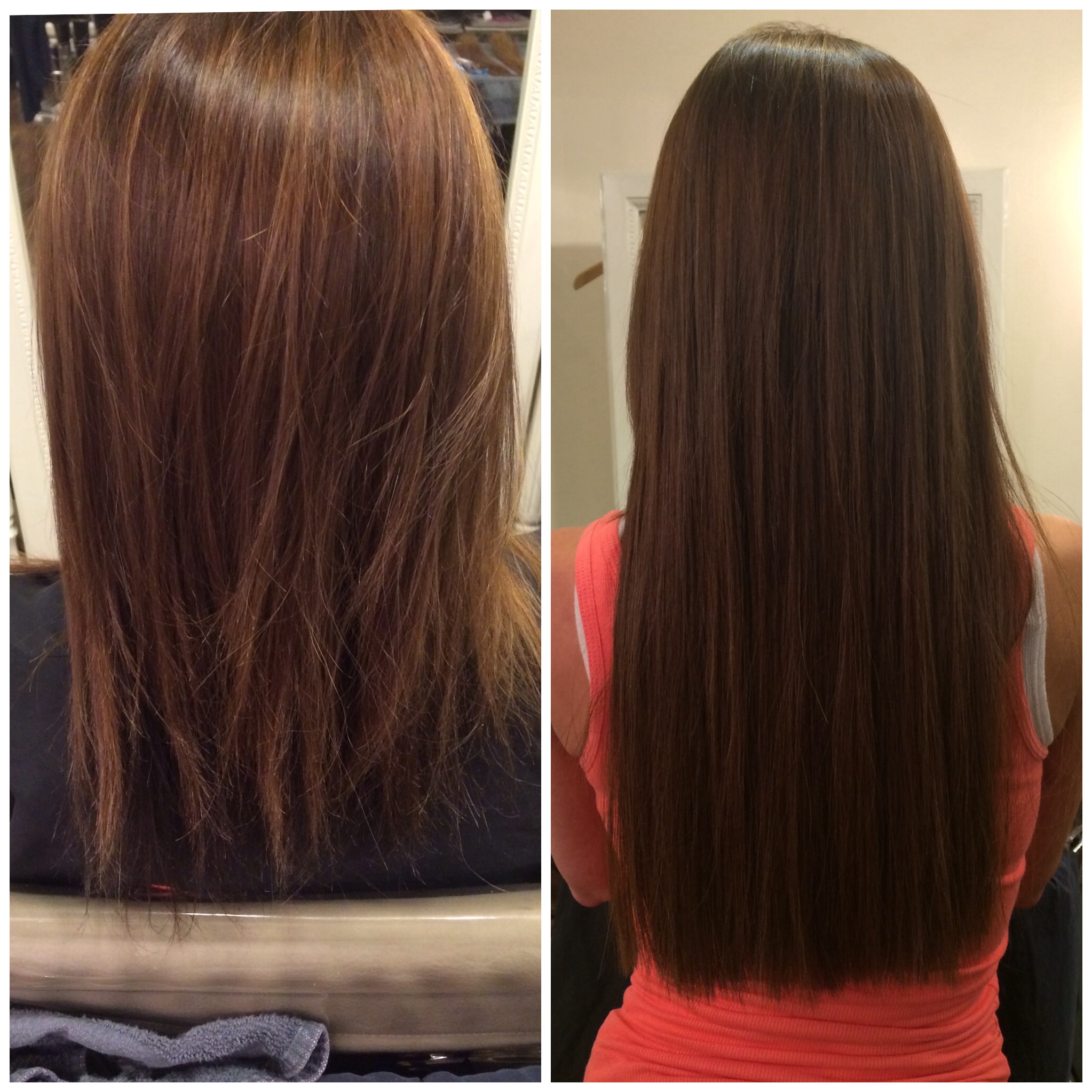  Before &amp; After&nbsp; Great Lengths Extensions  