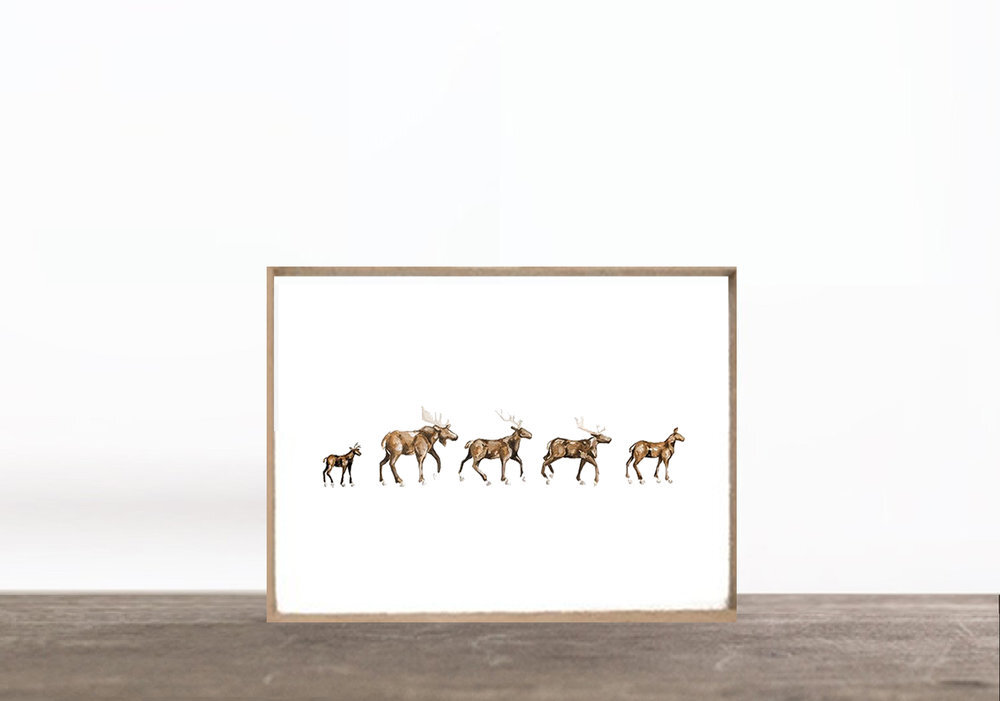 PRINT: ANTLER MARCH