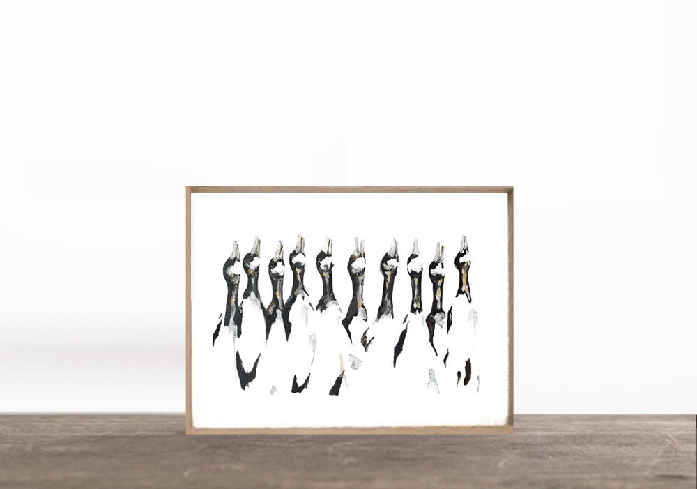 PRINT: CANADIAN GEESE II