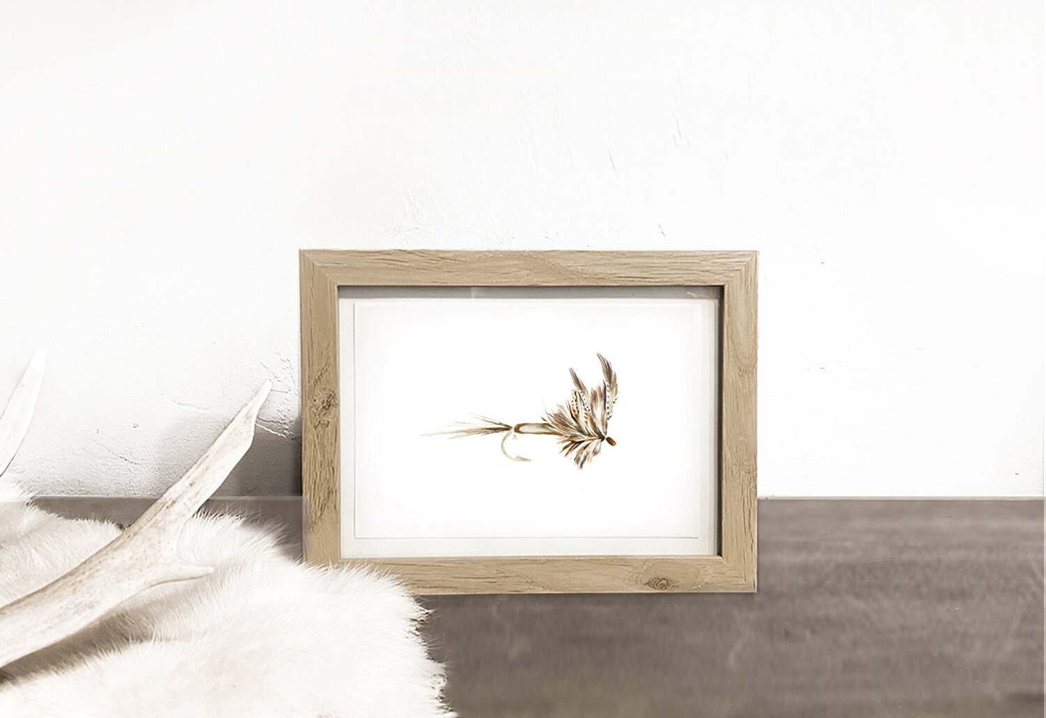 FRAMED PRINTS: FLY FISHING IV  