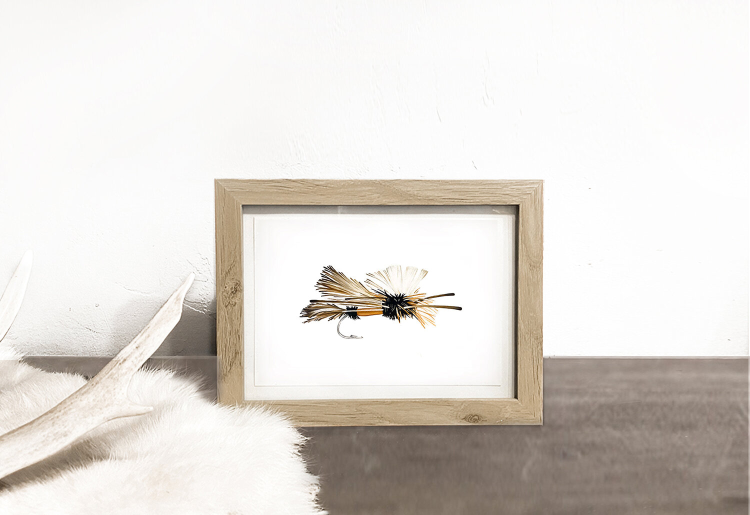 FRAMED PRINTS: FLY FISHING VII