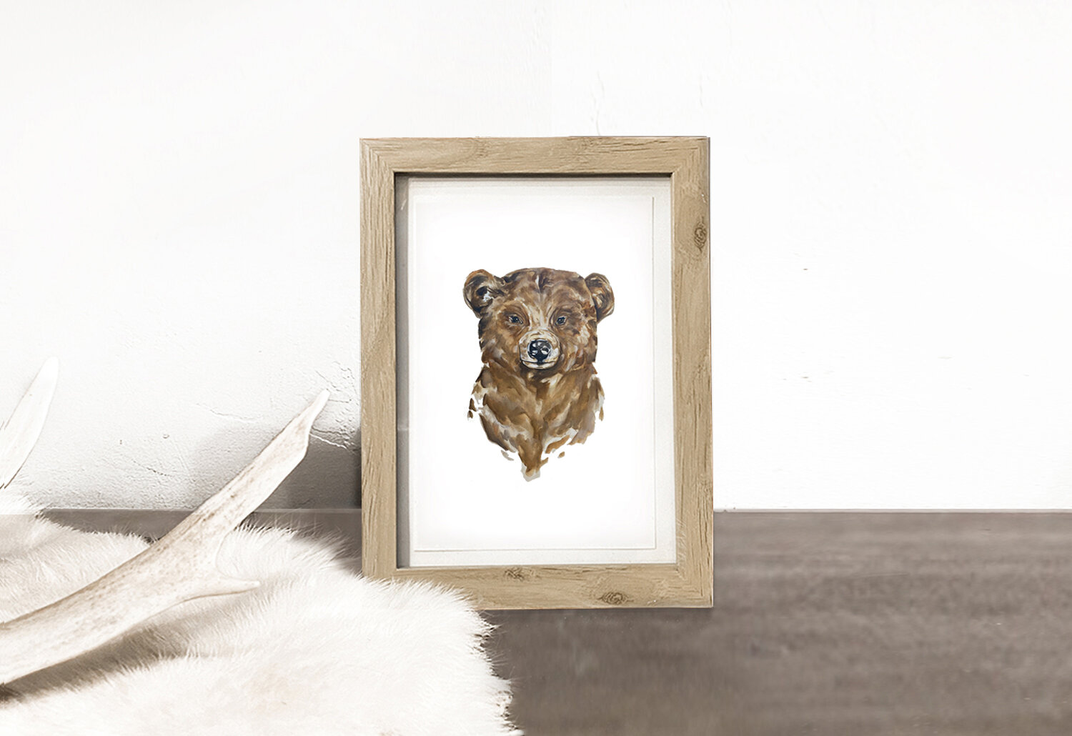 FRAMED PRINTS: BEAR