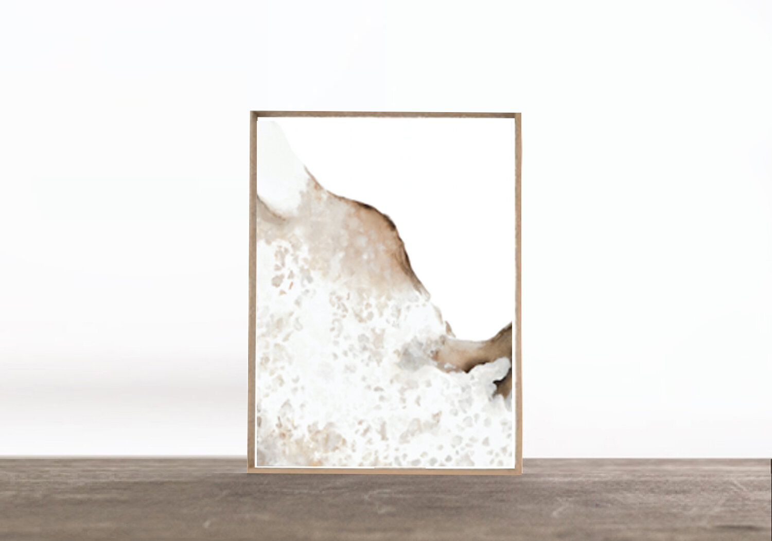 PRINT: COWHIDE ABSTRACT I