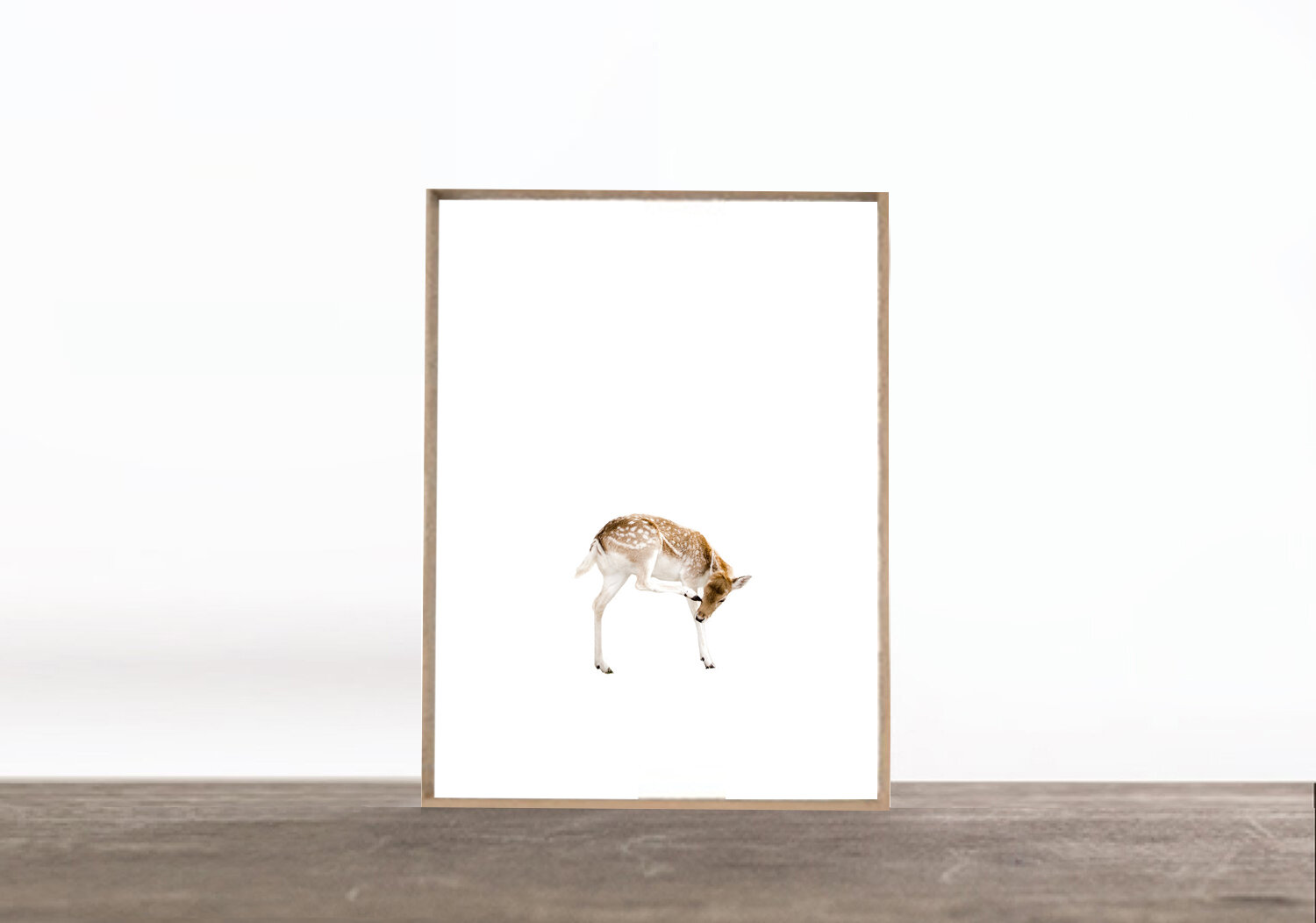 PRINT: FAWN NOSE SCRATCH