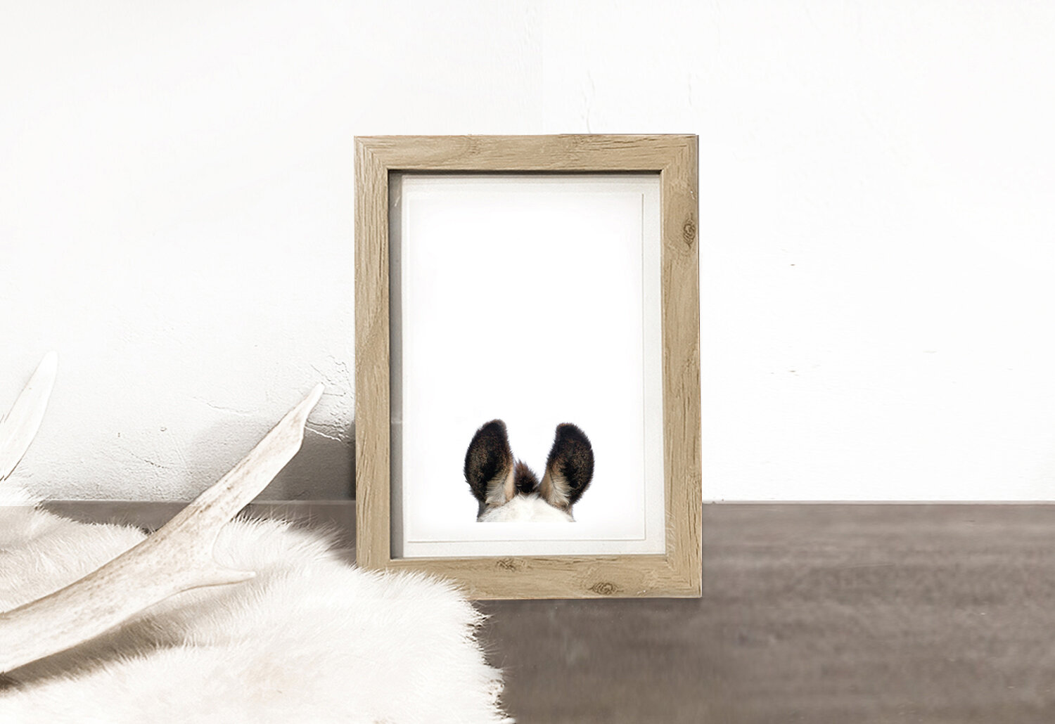 FRAMED PRINT: JACK'S EARS I