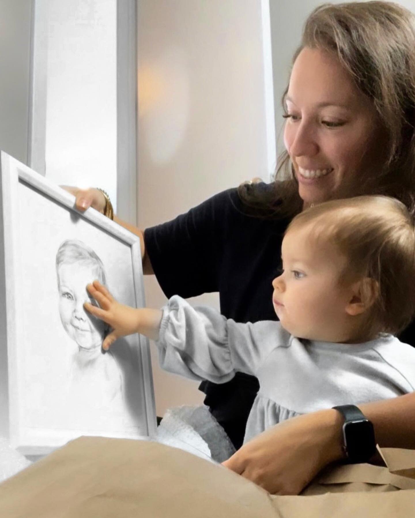 Her sweet hand touch and her adorable coo with her remarkable mom. Making these portraits always feels special. Making them for family feels special and intimately close. Caroline and Patrick, thank you for sharing this and her with me! I love and mi