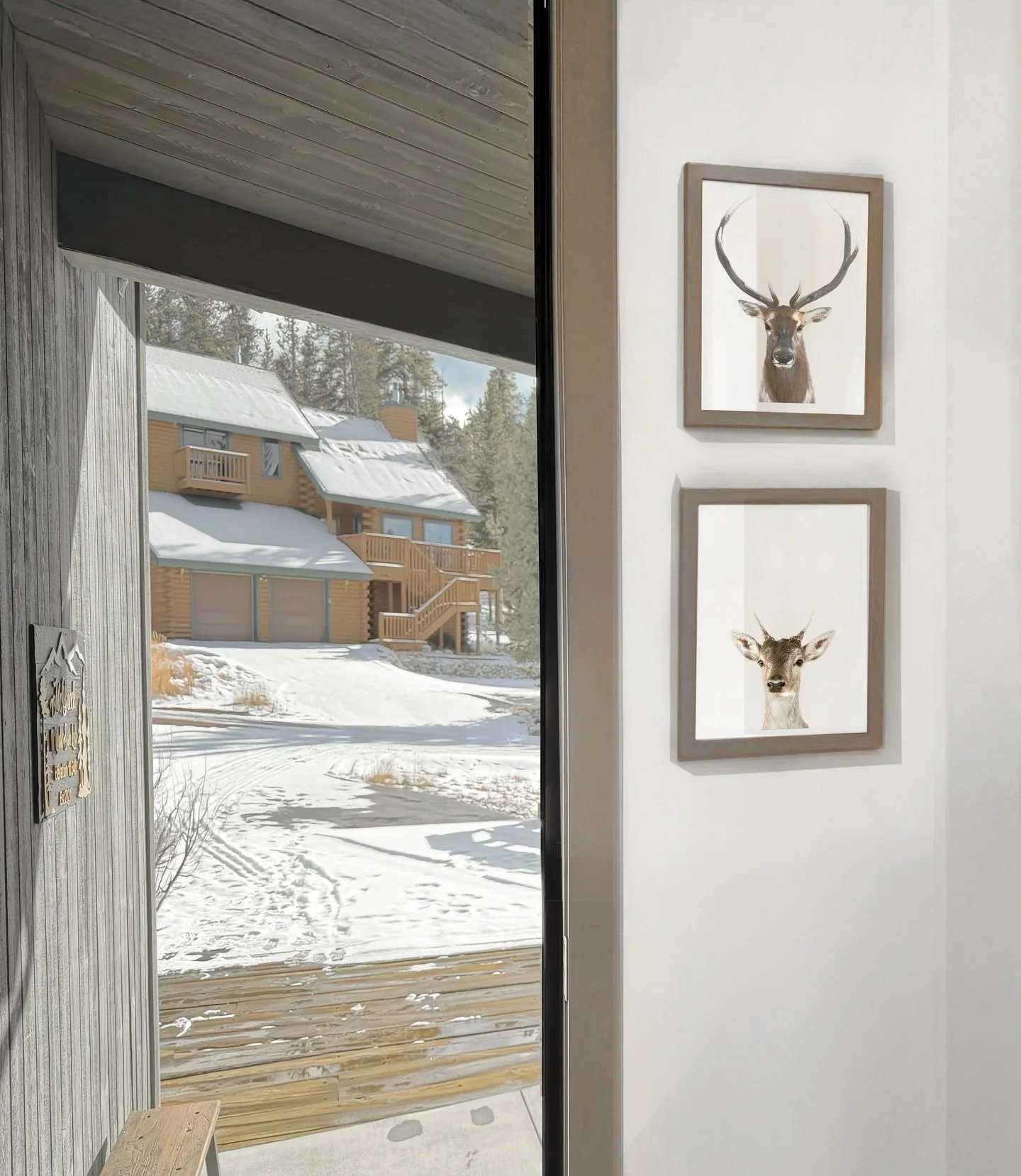 two hoof and antler friends to say &ldquo;take in the mountains&rdquo; each time they head out - www.marthagracehenry.com