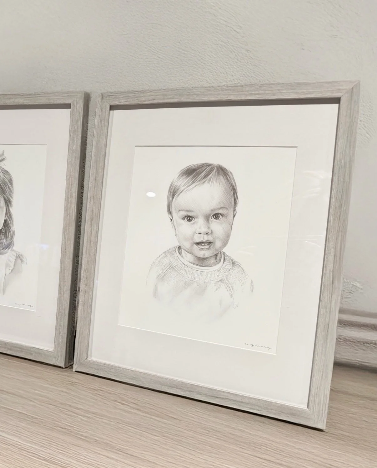 Father&rsquo;s Day sketches of his three little loves from his sweet wife 🫶🏼 - these three littles melt my heart @macerface