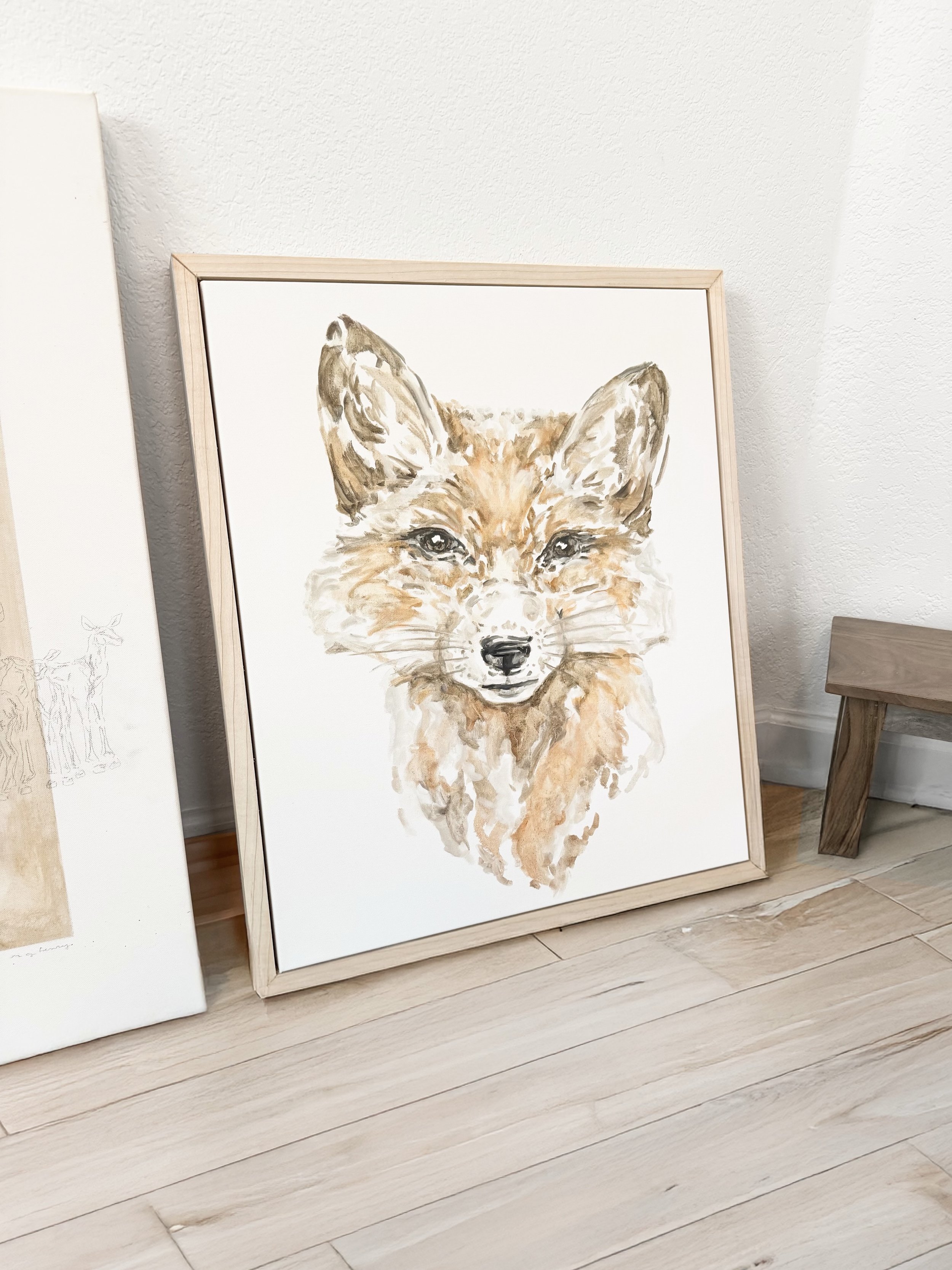 lil&rsquo; Summit County fox for my client&rsquo;s condo in the 🏔️ s