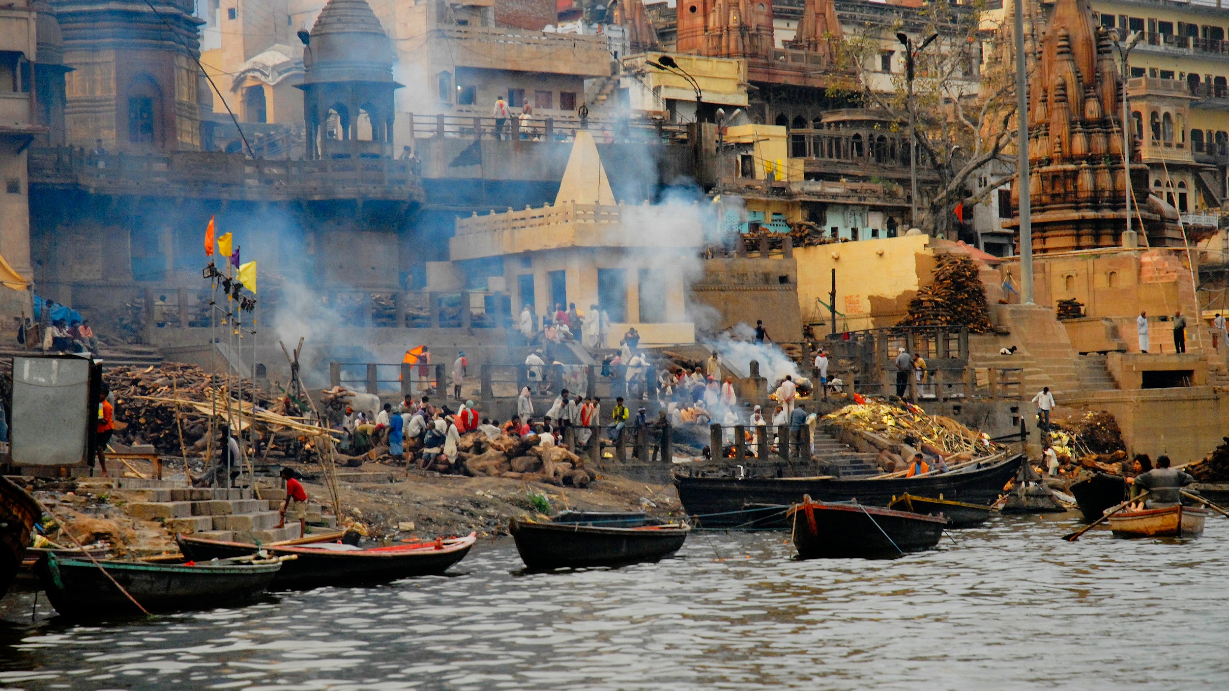 Human Cremation Varanasi, India