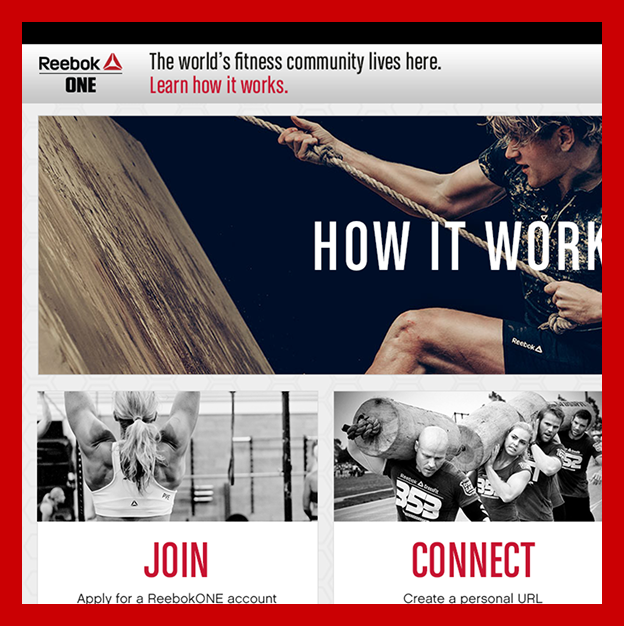 ReebokONE instructor network social platform