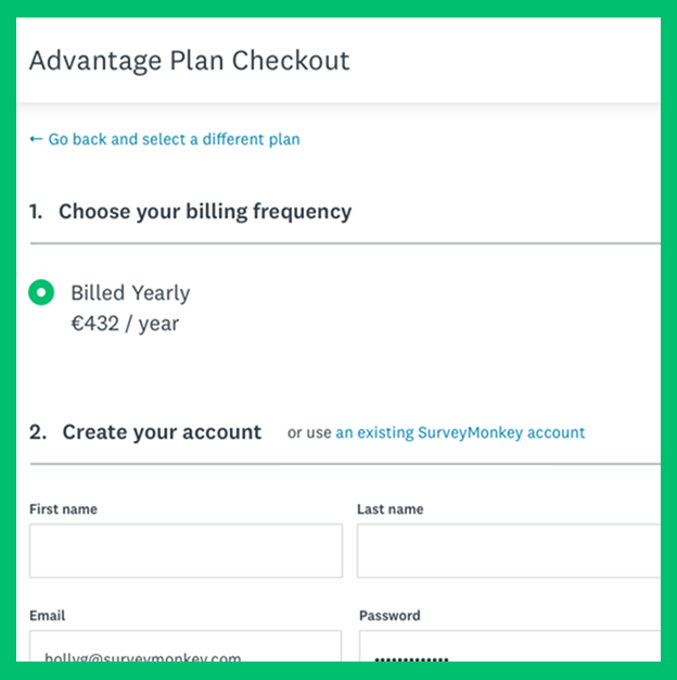SurveyMonkey International Growth Experiments