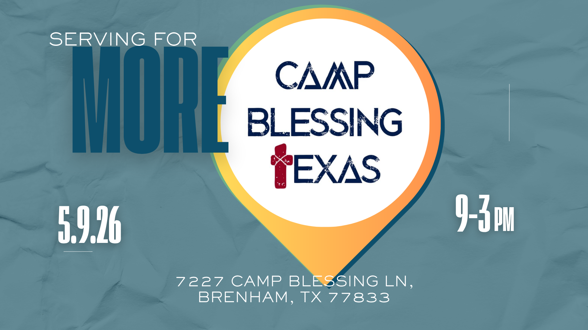 Camp Blessing Service Project