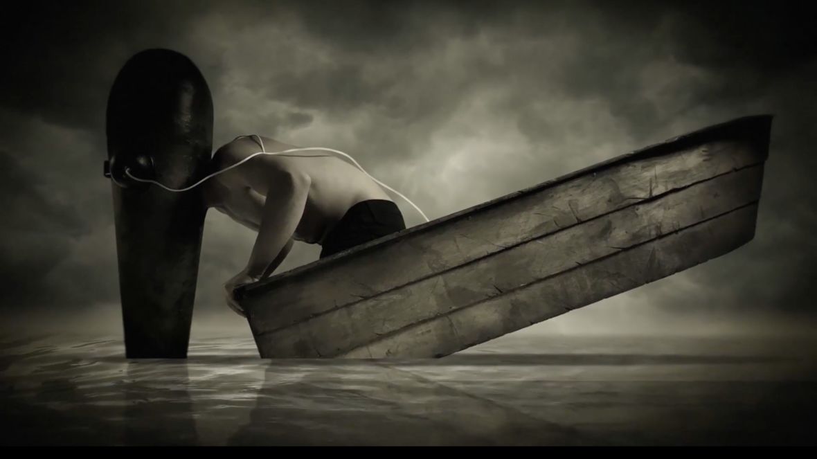 A scene from Simpson's video cover of the song. (via whro.org)