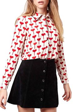 More Topshop. This top has great little details. (Image via Pinterest )