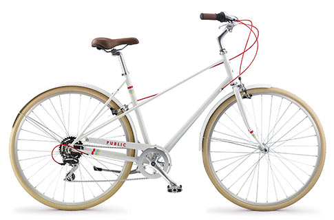 I really like the look of PUBLIC bikes. This is the M7 Mixte. (image via publicbikes.com )