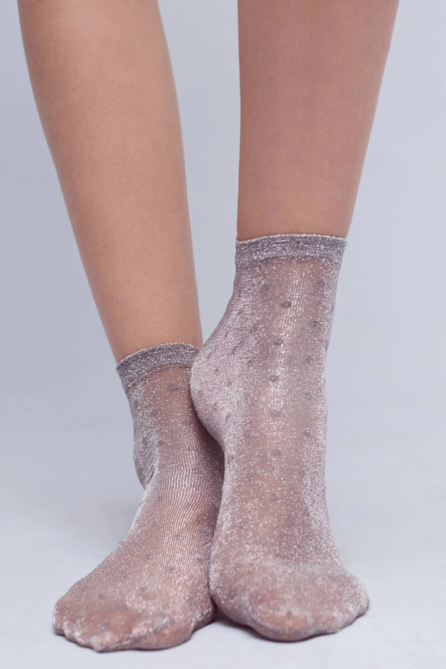 Shimmer Dot Socks (via anthropologie )