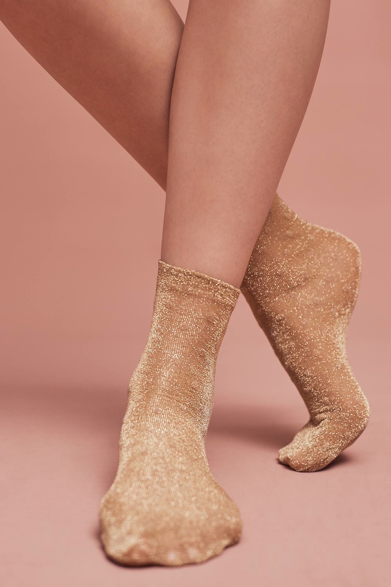 Hansel From Basel Shimmer Socks (via brit.co )