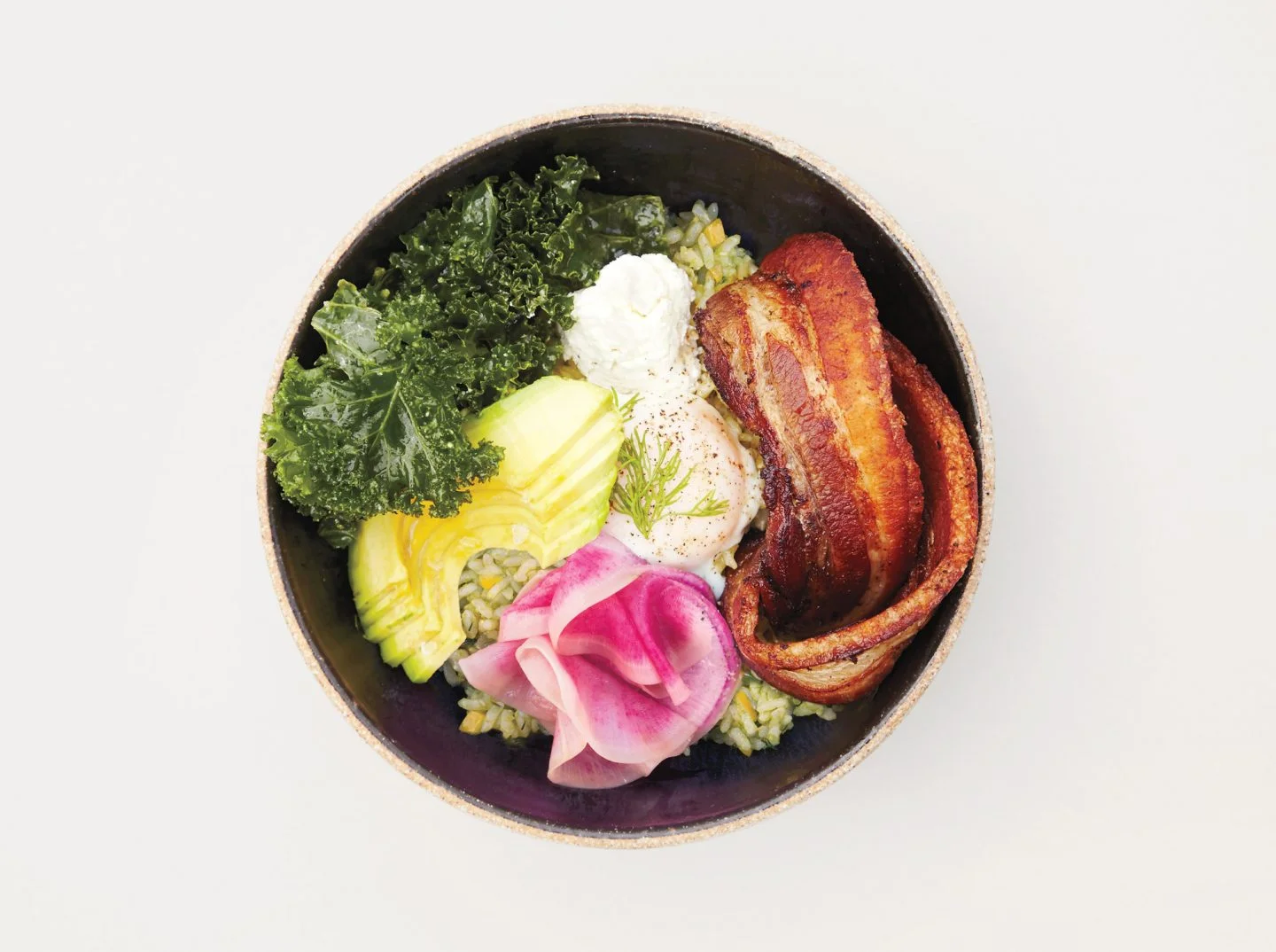 Sorrel Pesto Rice Bowl: The definitive grain bowl at Sqirl. (via luckypeach )