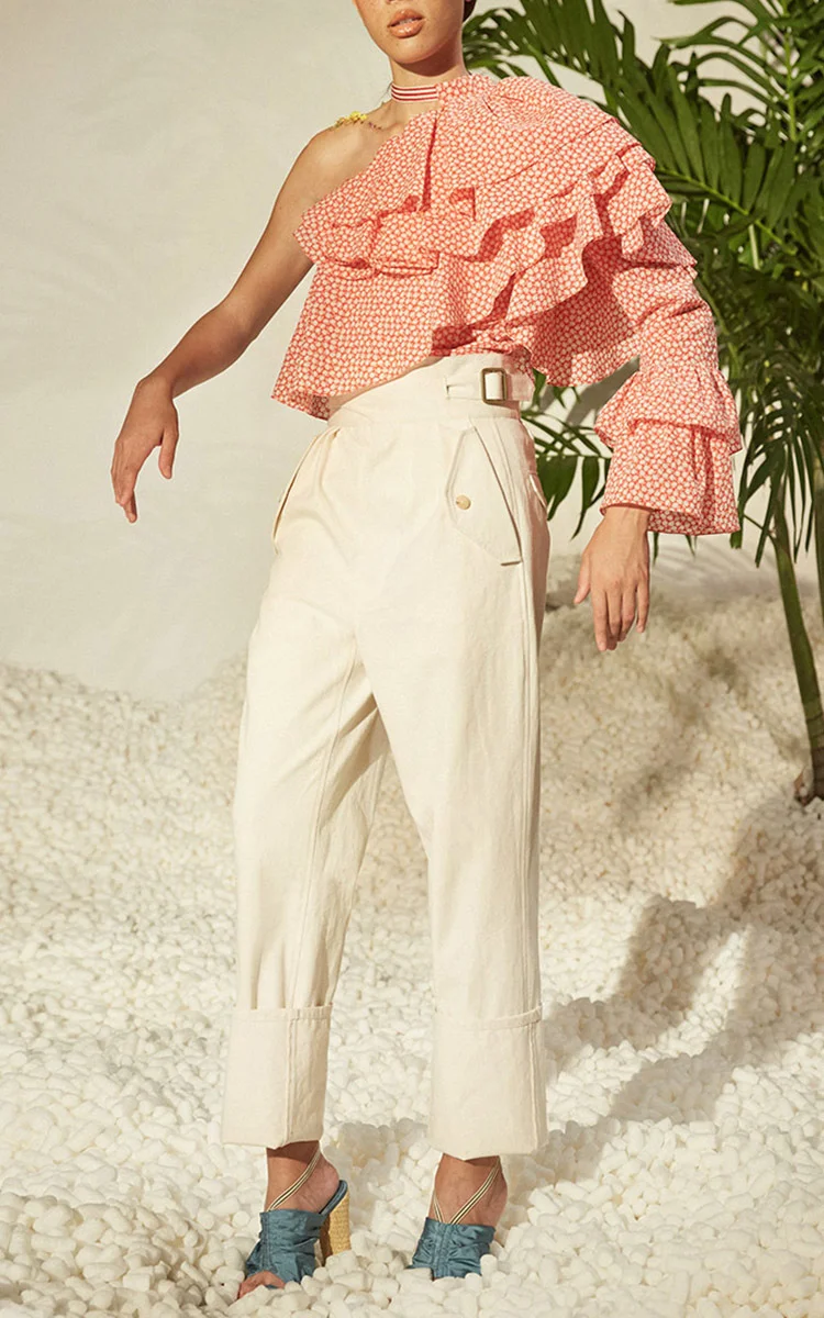 Cork Screw Top. (via modaoperandi )
