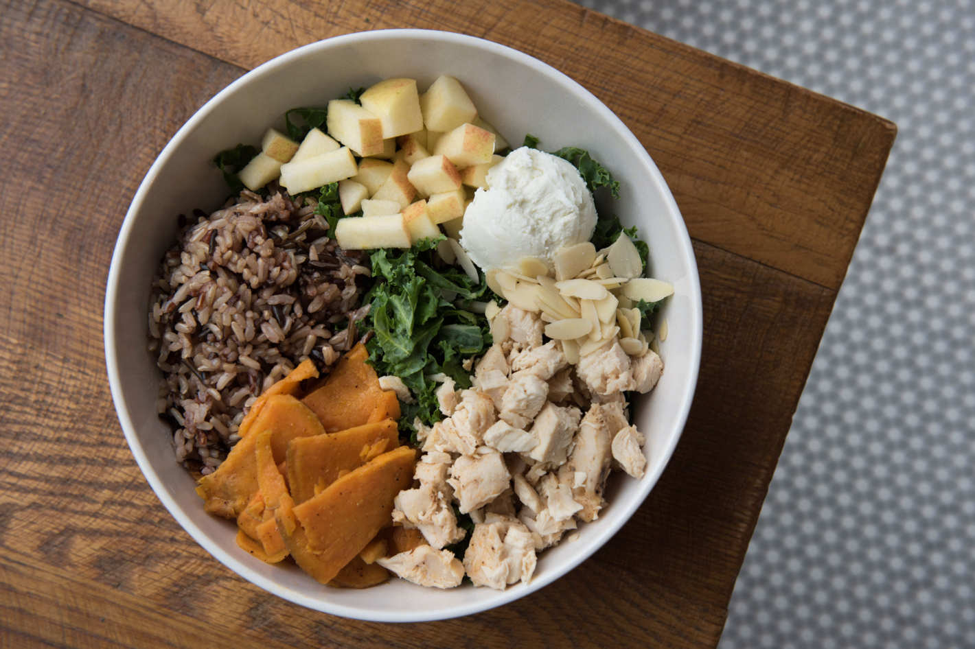 Sweetgreen’s Harvest Bowl. Photo: Liz Clayman. (via nymag)